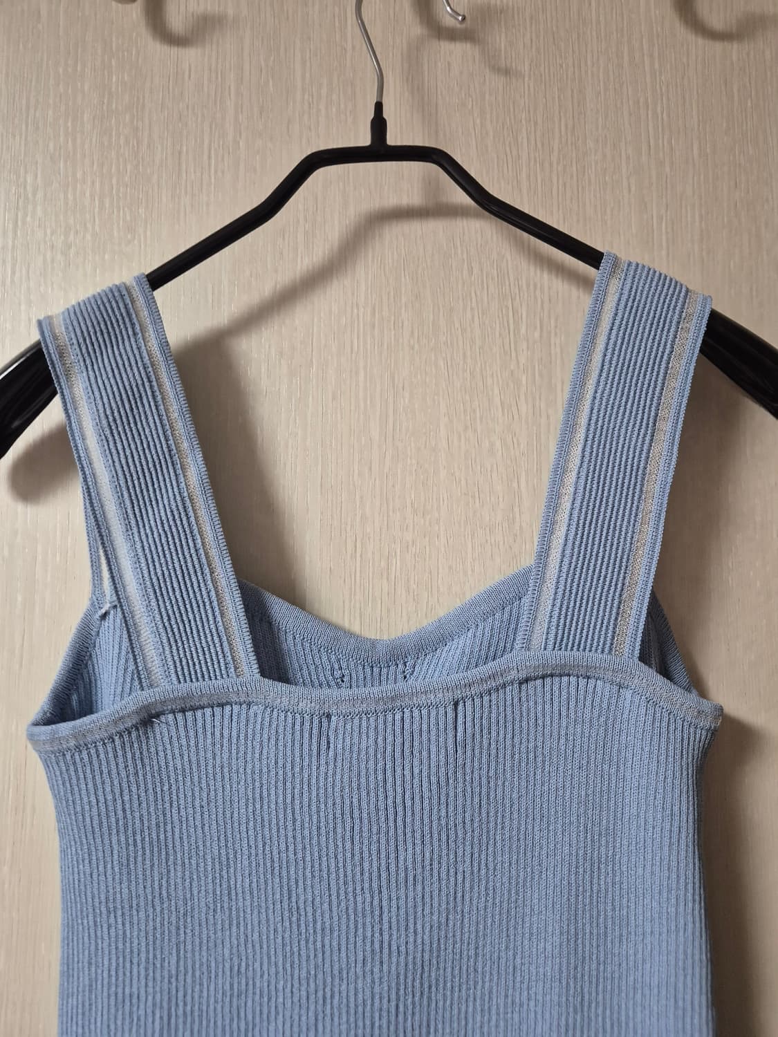 (22년) 마인 mine  슬리브리스 니트 탑 한섬  상품이미지3