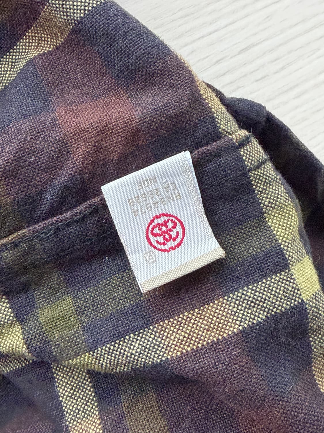 00s 올드 스투시 stussy 빈티지 패턴 체크 셔츠 L (103) 상품이미지6