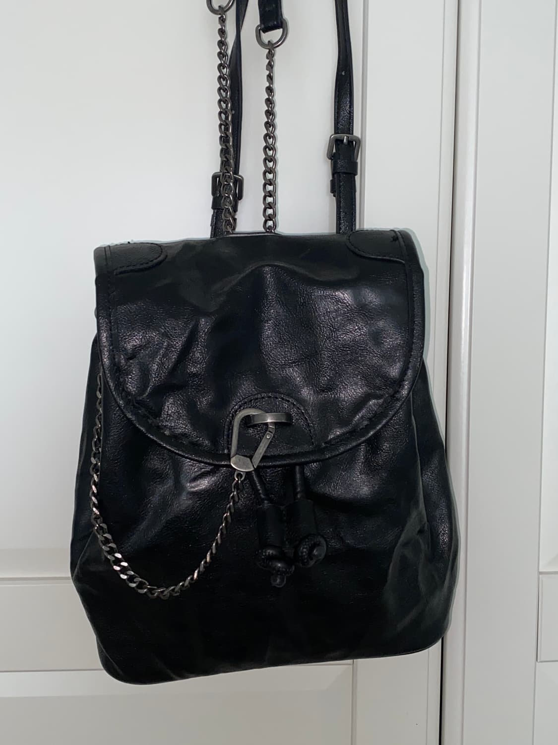 자라 레더 백팩 상품이미지6