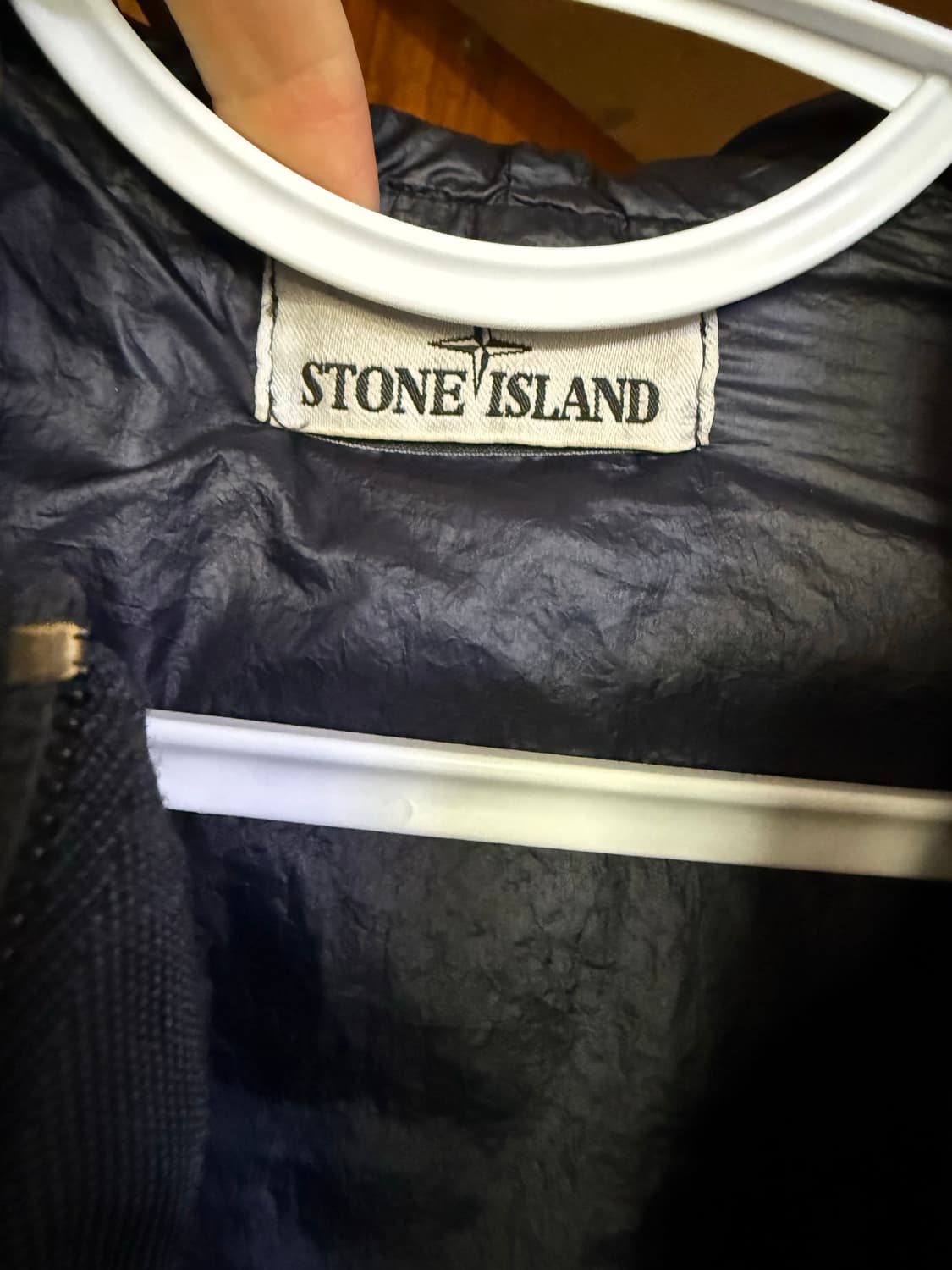 안냐세요 스톤아일랜드 네이비 후드 다운 패딩 xl사이즈 판매랍니다 상급! 상품이미지4