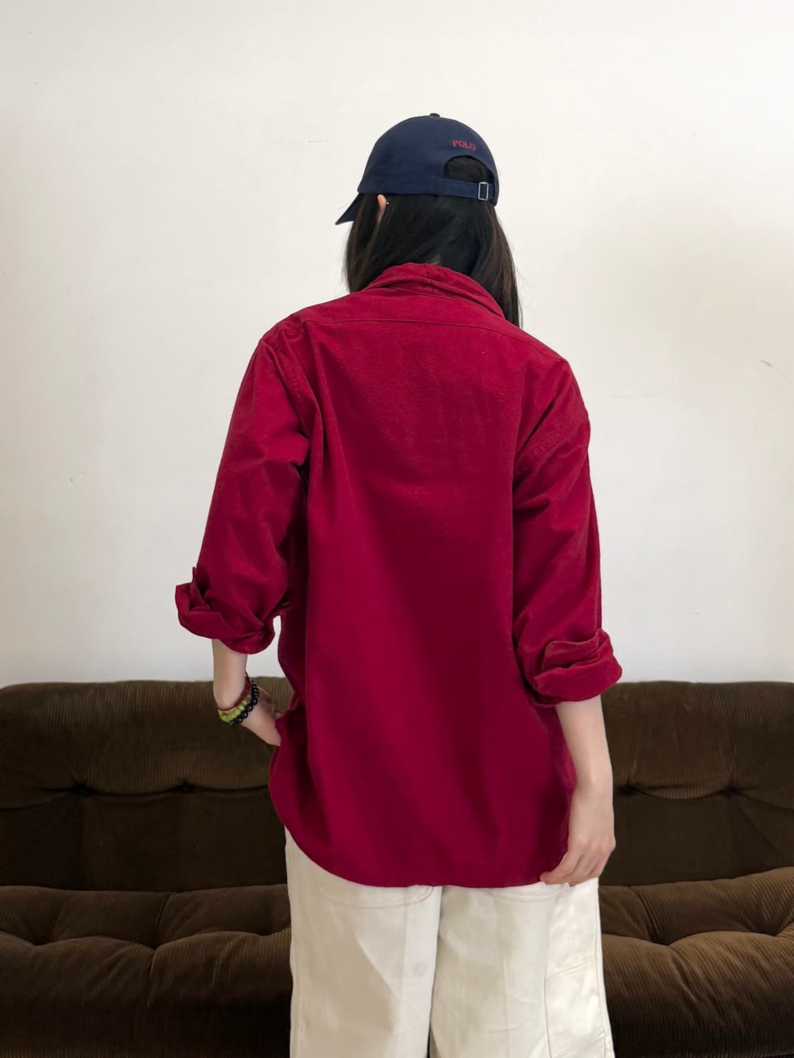 L.L.Bean 빈티지 코튼 워크 셔츠 상품이미지5