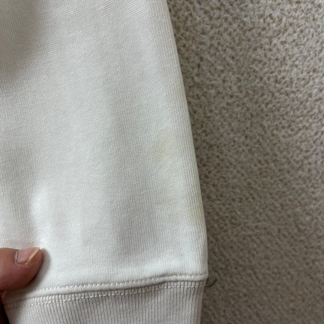 100 폴로랄프로렌 아이보리 반집업 롱슬리브 티셔츠 상품이미지7