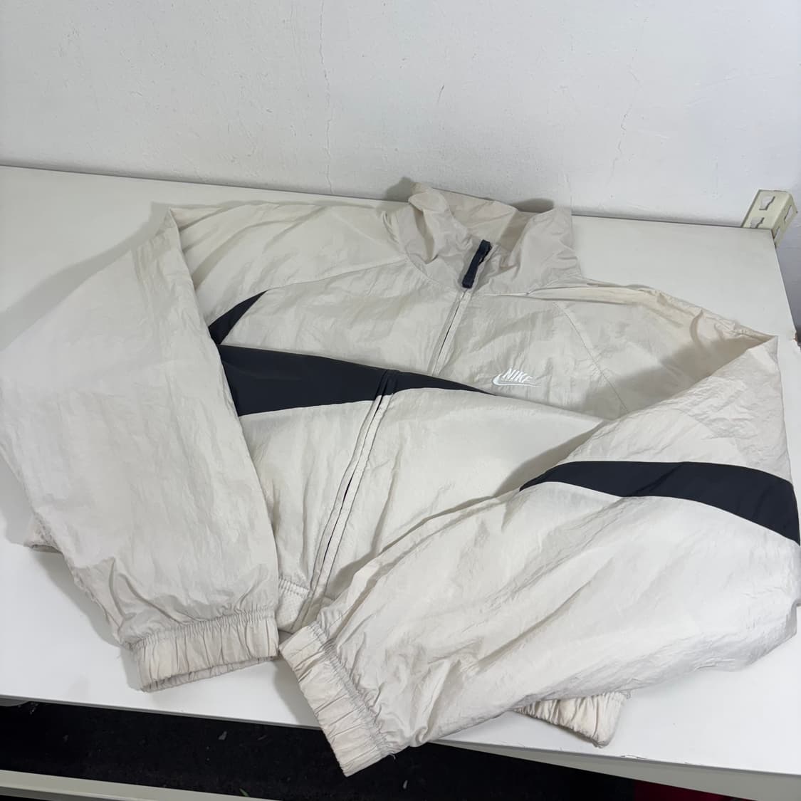 XL 나이키 크림화이드 가오리오버핏 빅스우시 바막자켓 상품이미지2