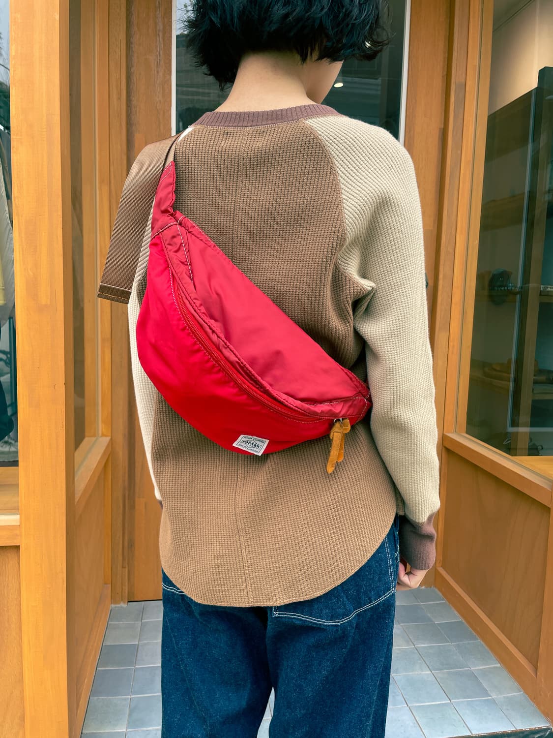 포터 나일론 숄더 백 상품이미지9