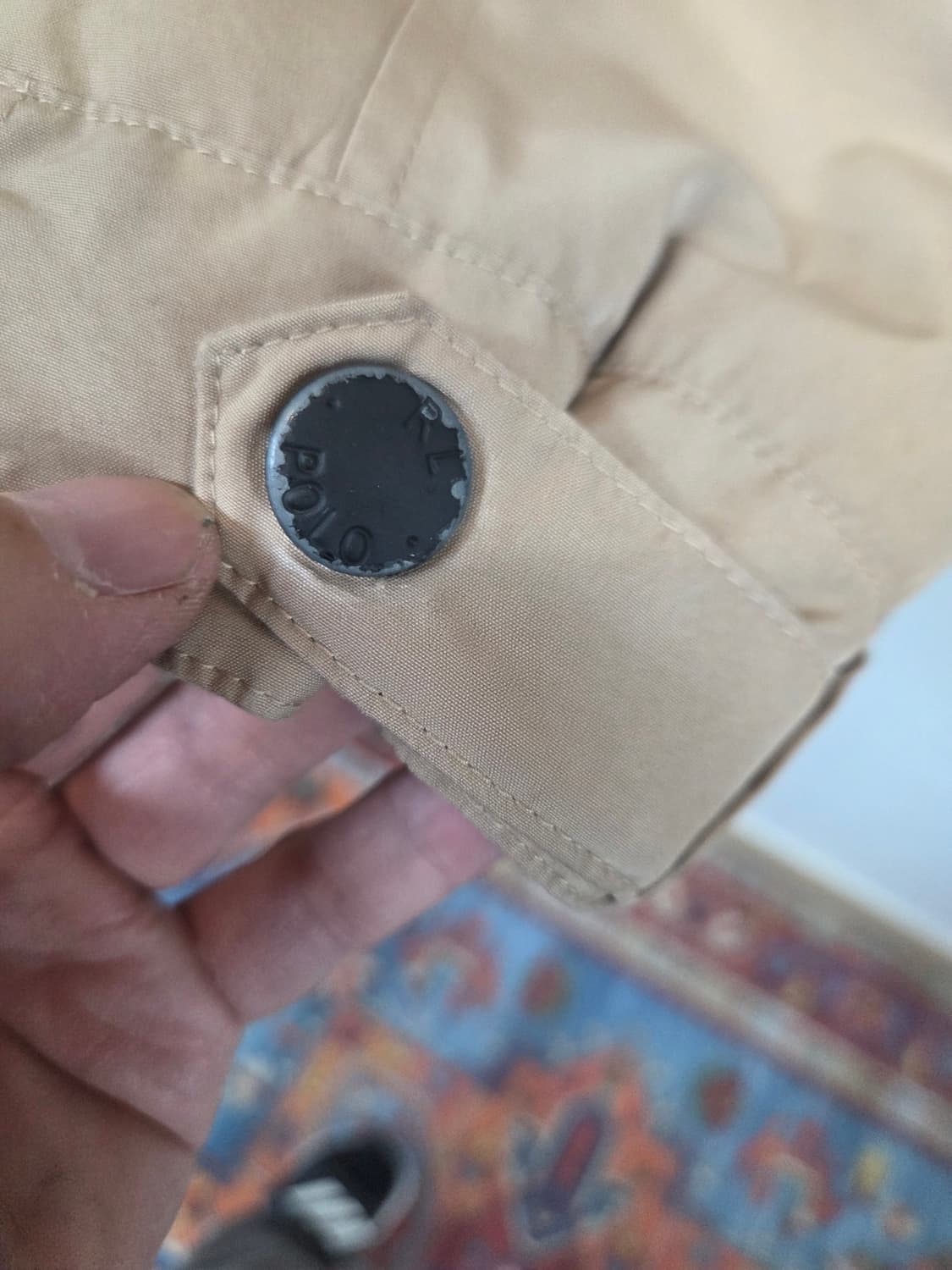 폴로랄프로렌 올드스쿨 윈터 안감플리스 해링턴 자켓 xxl 상품이미지9