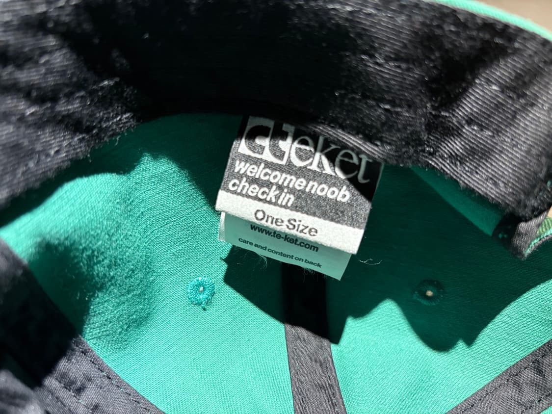 테켓 폴더 캡 그린 상품이미지2