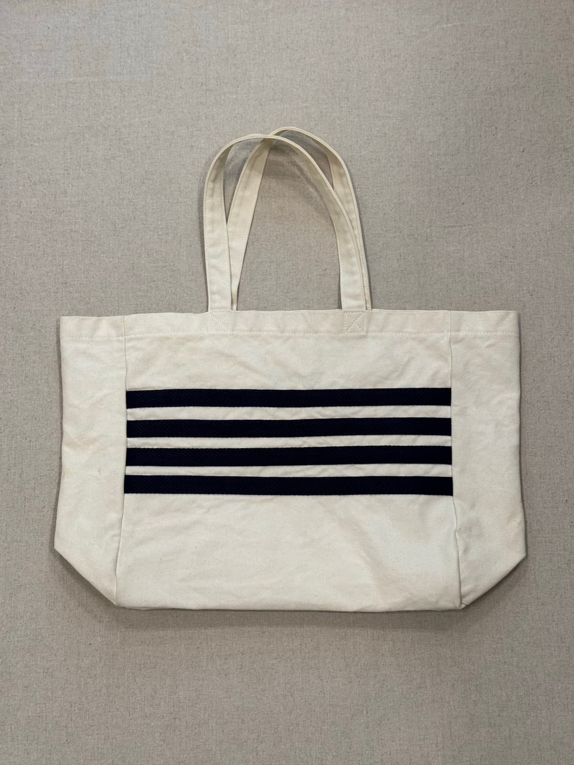 꼼데가르송 옴므 스트라이프 토트백 상품이미지3