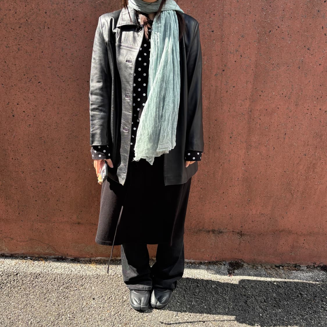 vtg italy lambskin jacket 상품이미지2