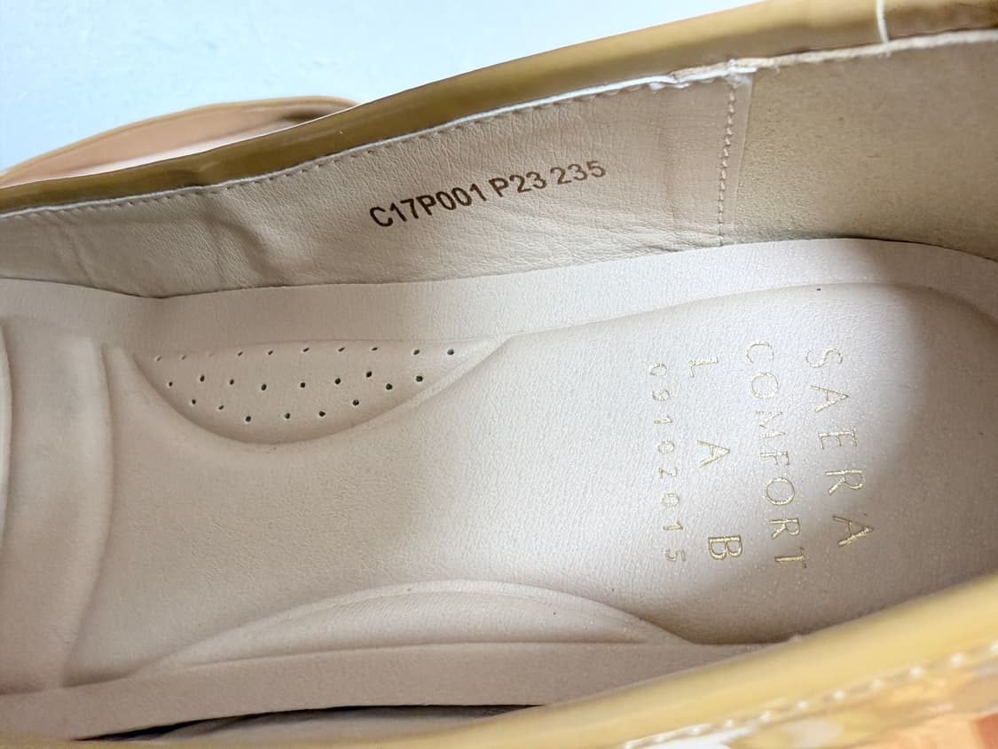 세라 SAERA 에나멜 플랫슈즈 235 상품이미지8