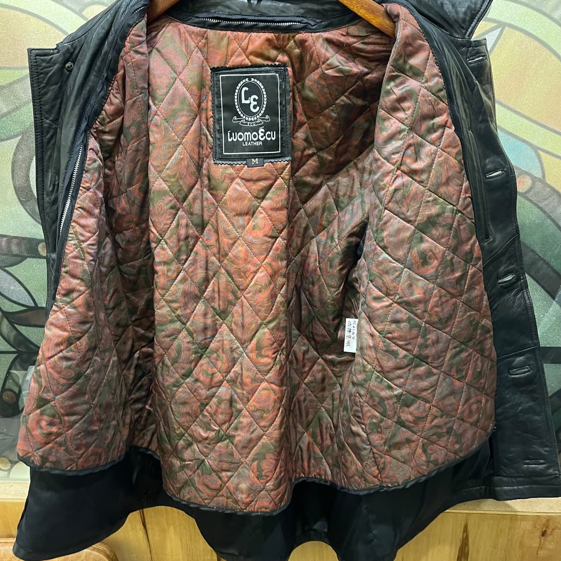 90's vintage 램스킨 카코트 상품이미지5