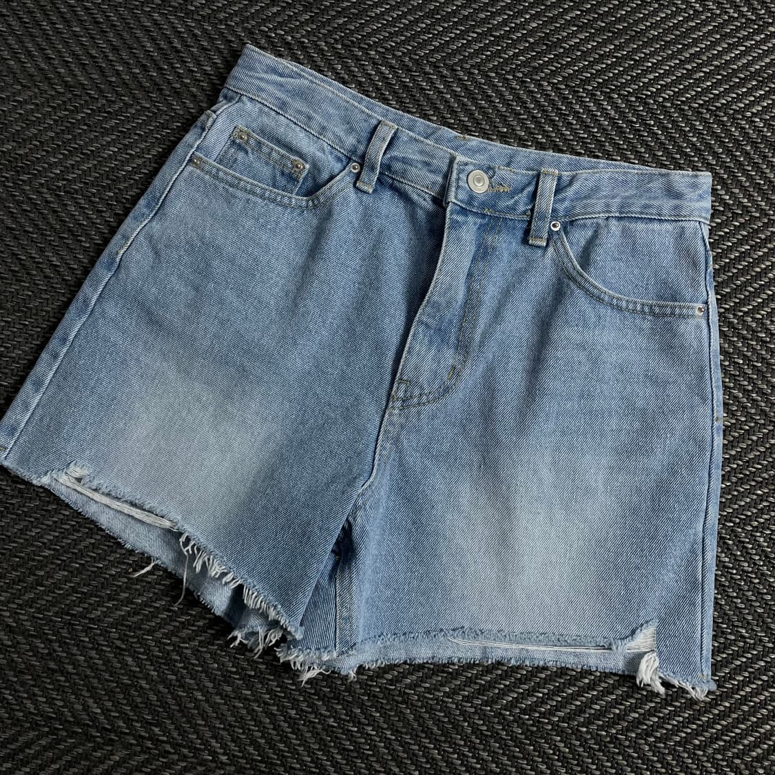 빈티지 우먼스 커팅 데님 숏 팬츠o 3791 상품이미지2