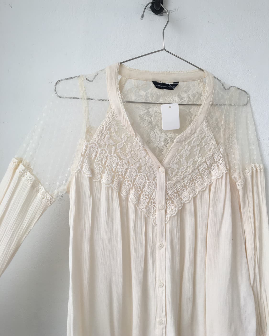 Lace point blouse 상품이미지6