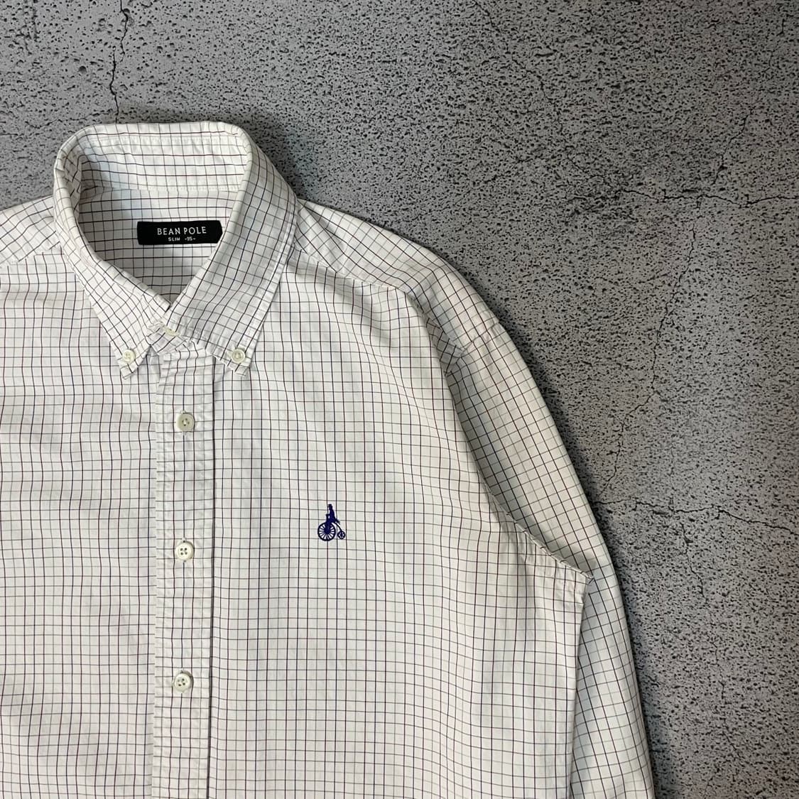 [95] 빈폴 체크셔츠 (새상품급) 상품이미지4