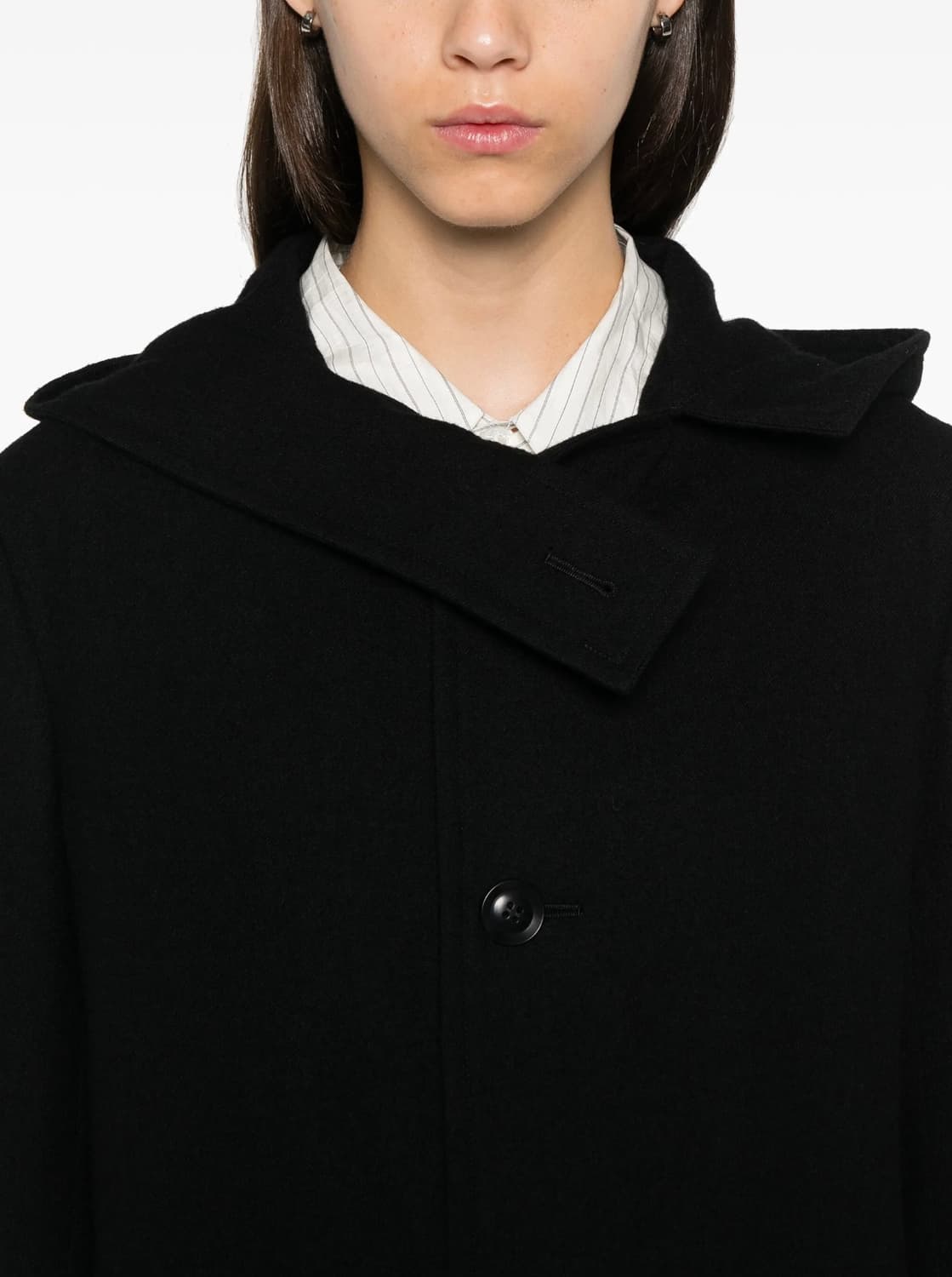 24aw 울 후드 코트 상품이미지8