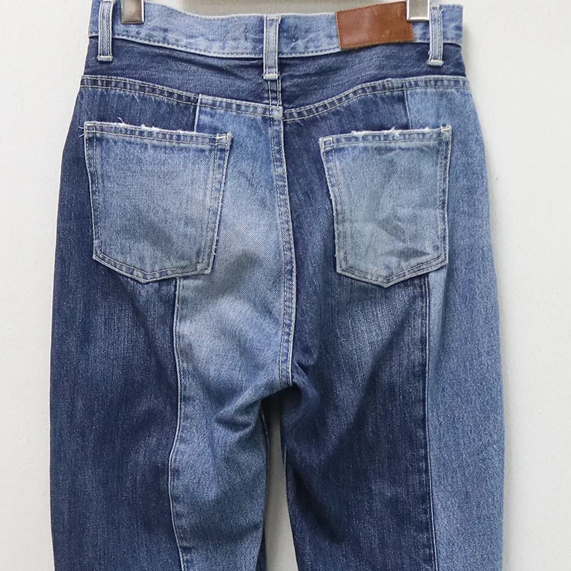 EVRIS 데님 패치워크 부츠컷 팬츠 62021 상품이미지5