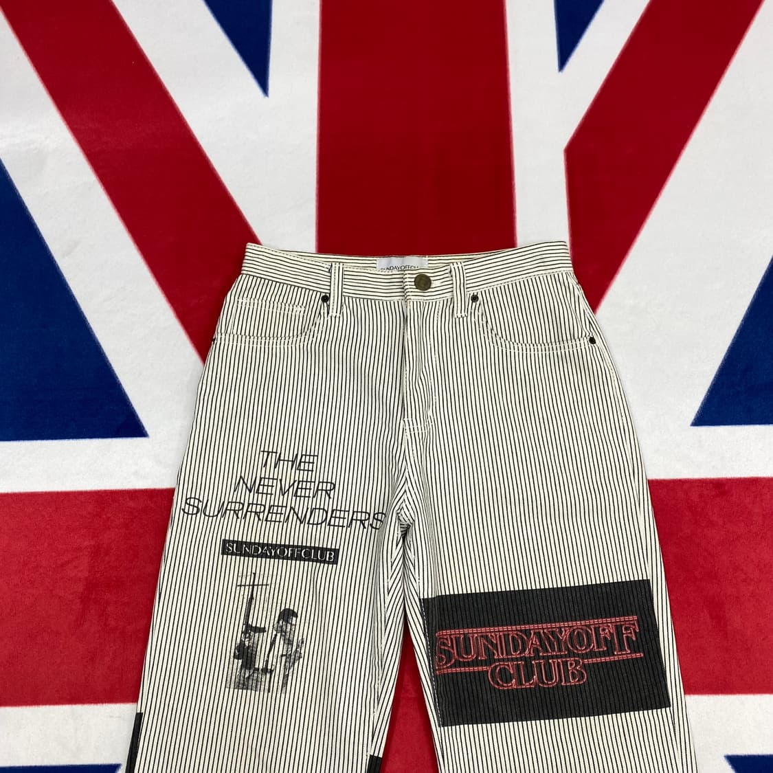 선데이오프클럽 바지 M 상품이미지2