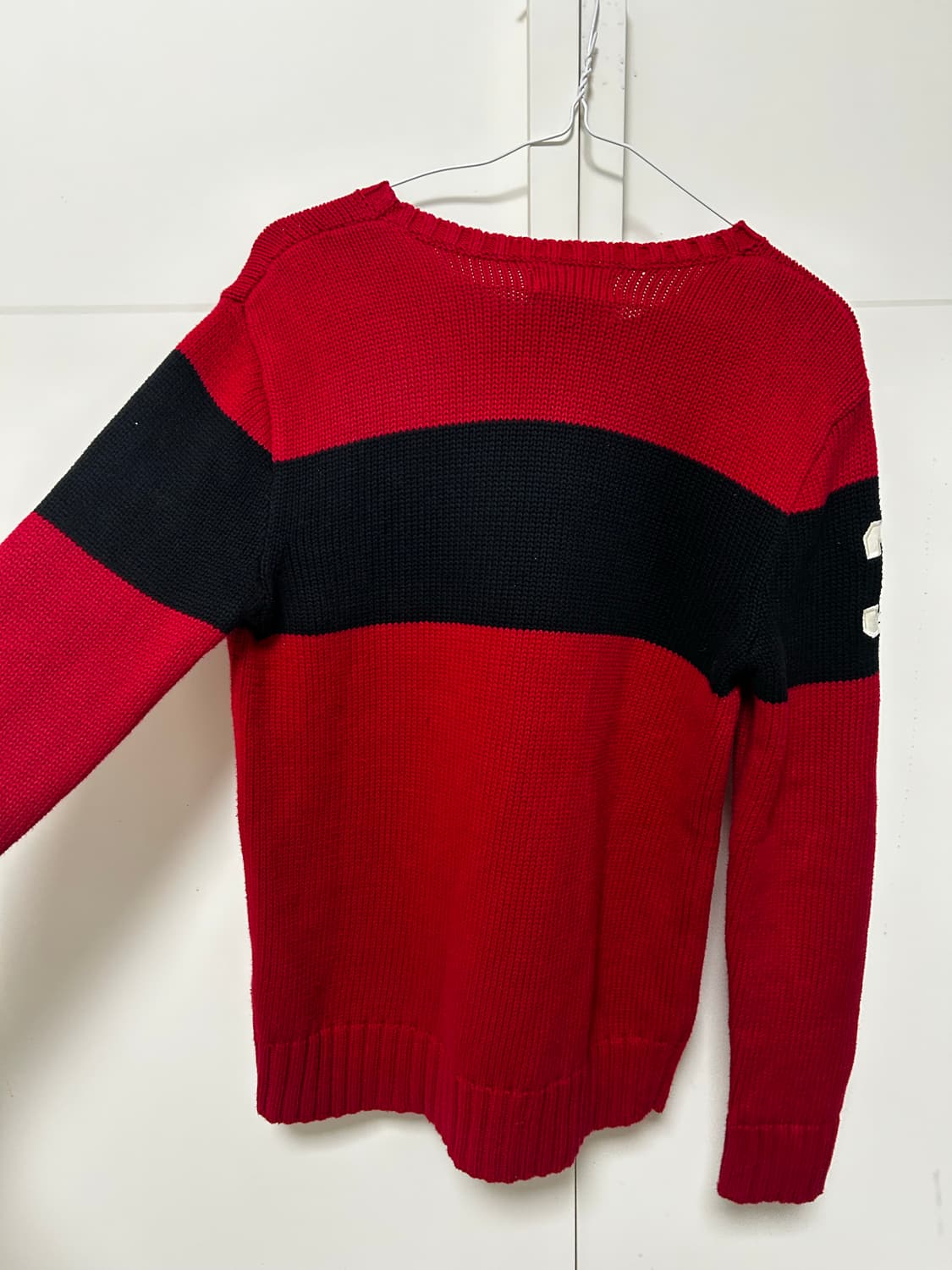 폴로 빅포니 레드 니트 상품이미지5