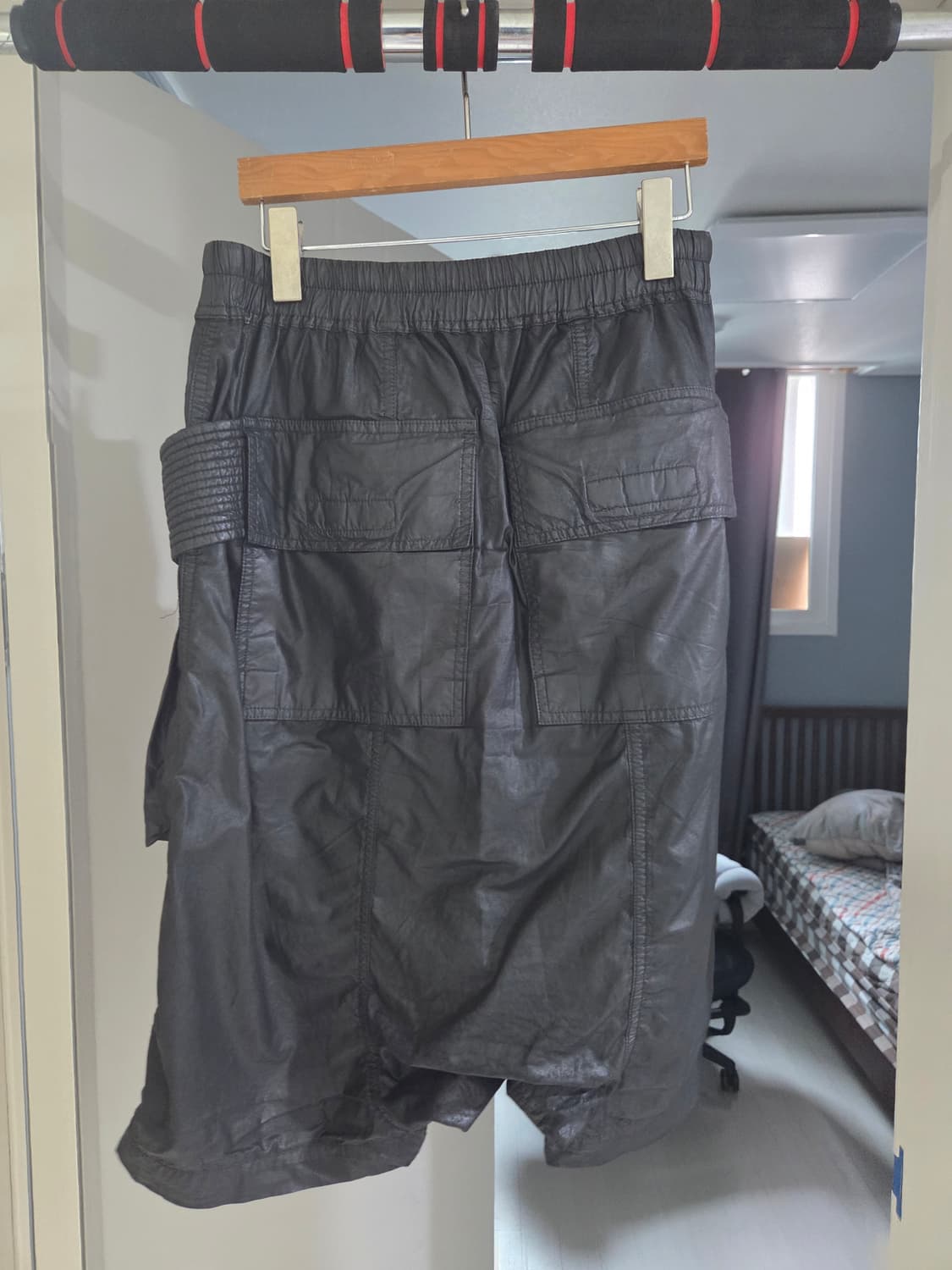 릭오웬스 코팅 태권도반바지 상품이미지2