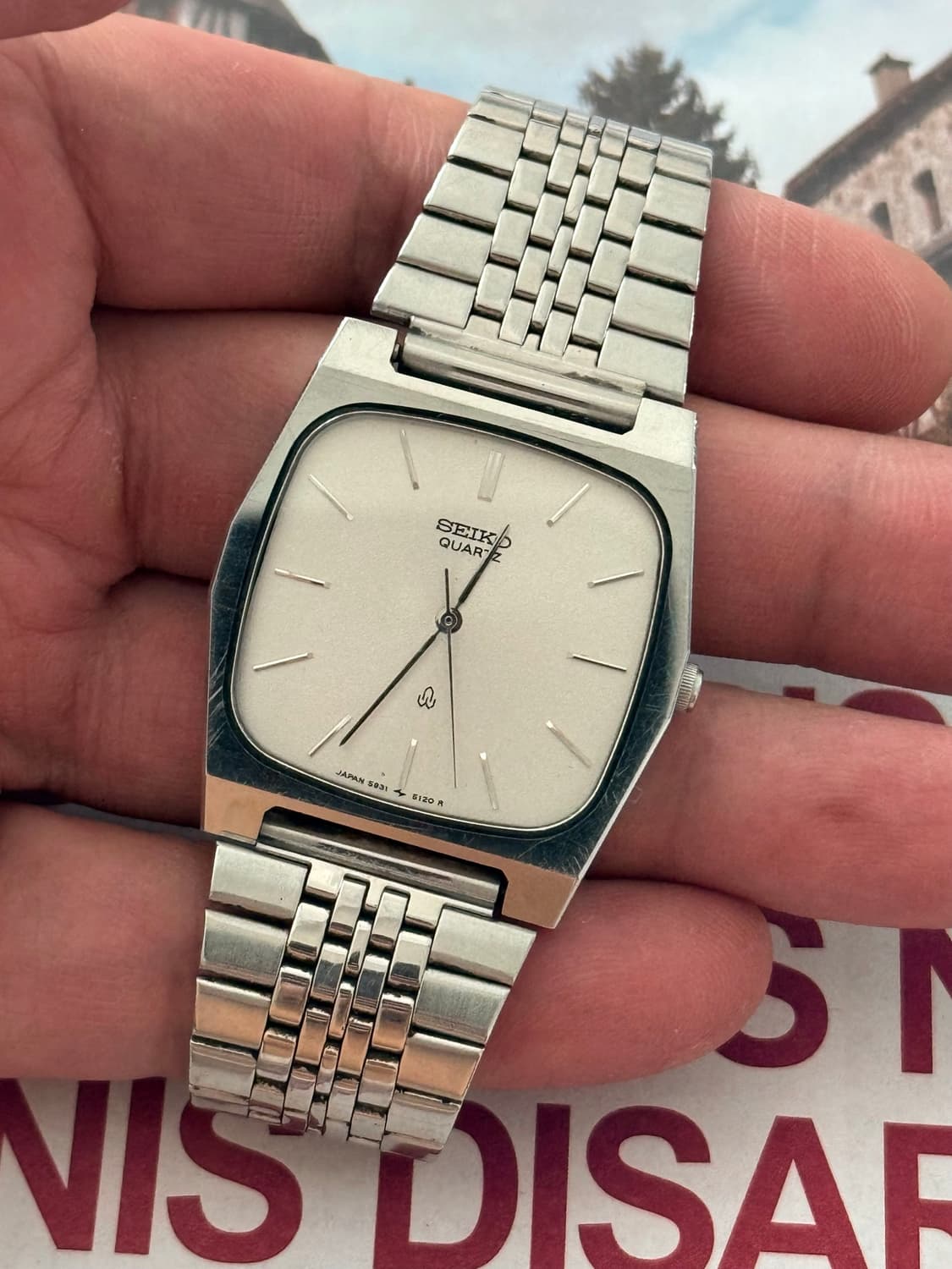 Seiko 세이코 쿼츠 스퀘어 옥타곤 1979 상품이미지1