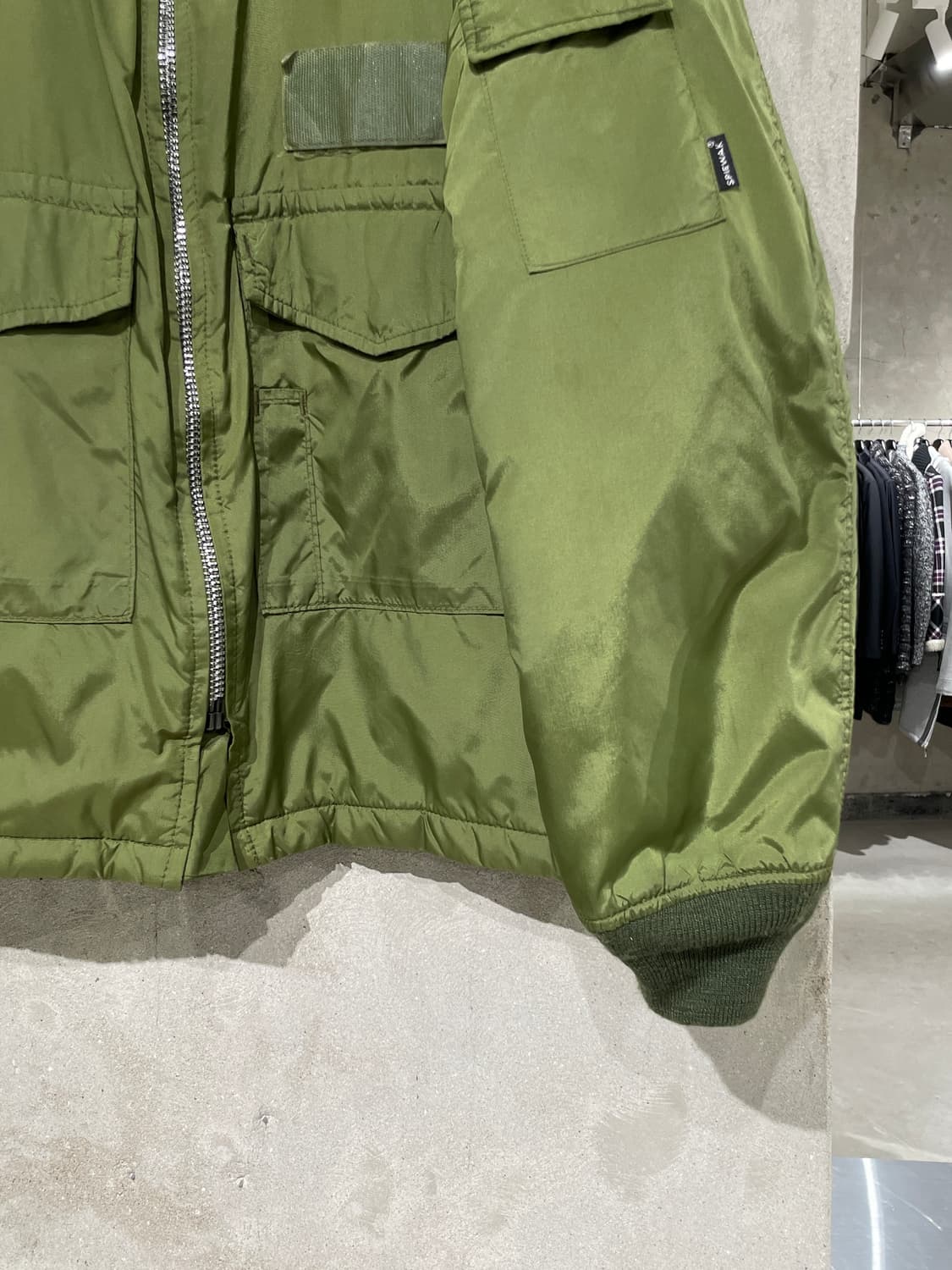 스피왁 카키 g-8 웹 플라이트 자켓 상품이미지5