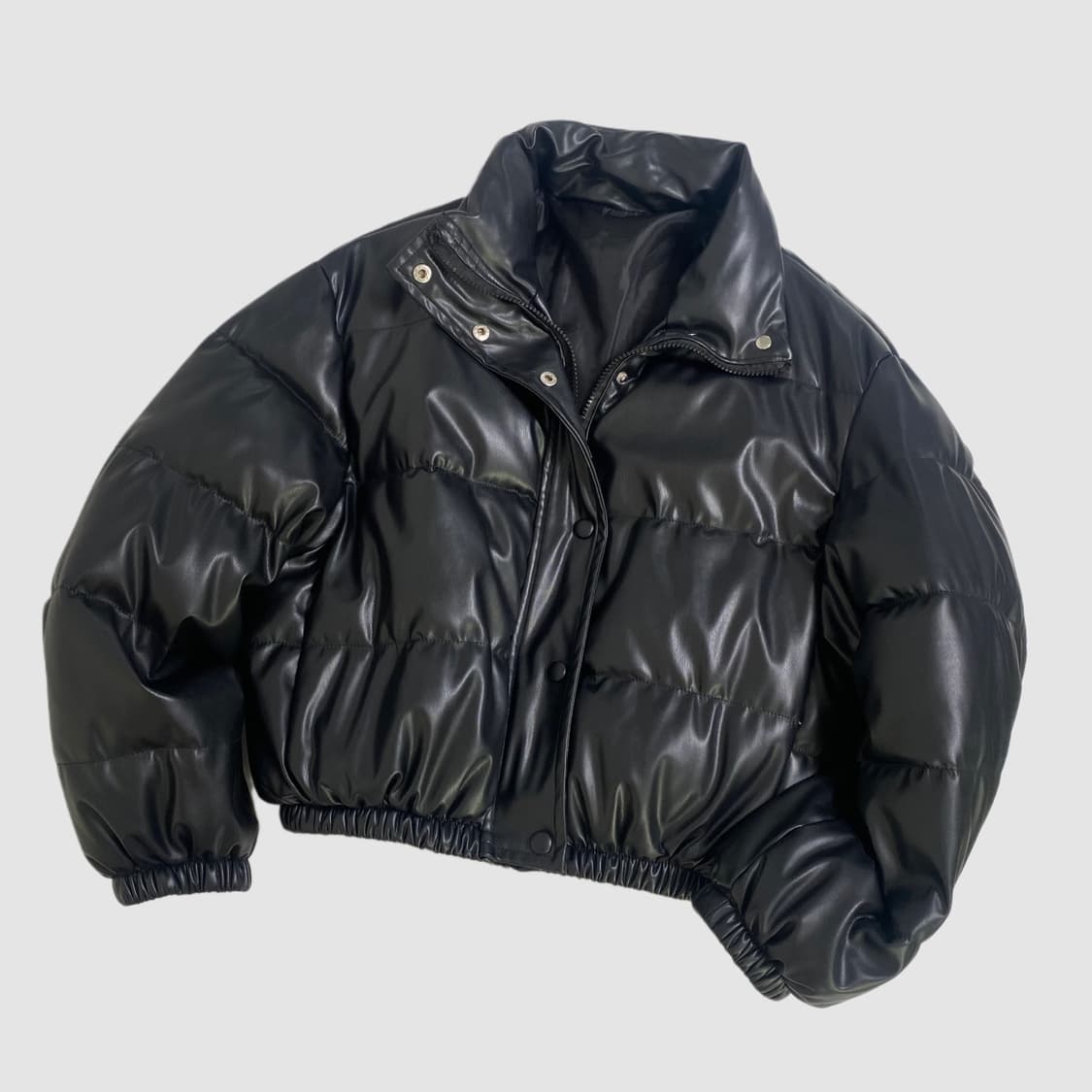 빈티지 레더패딩 상품이미지1