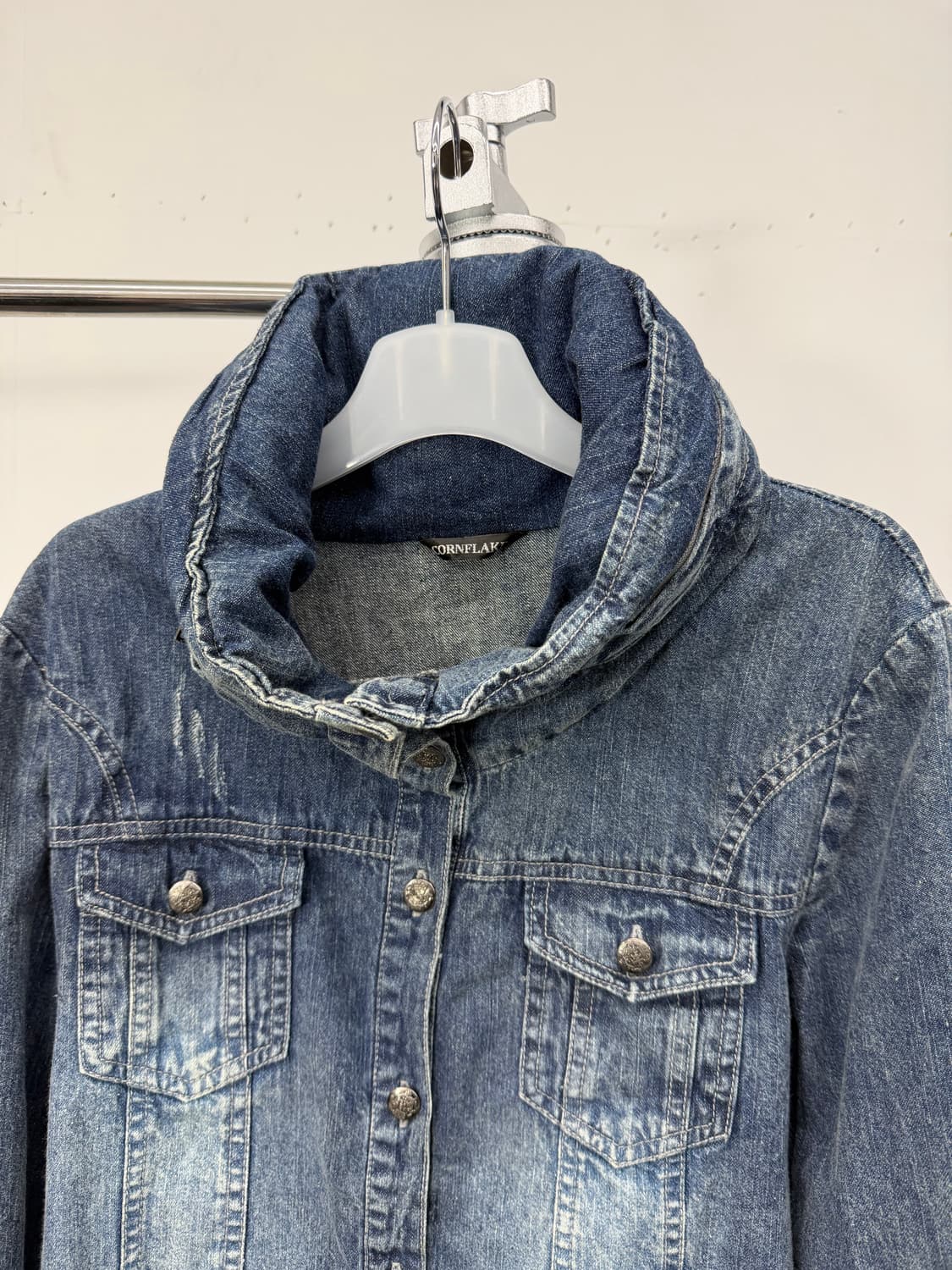 Cornflake hoodied denim jacket 상품이미지8