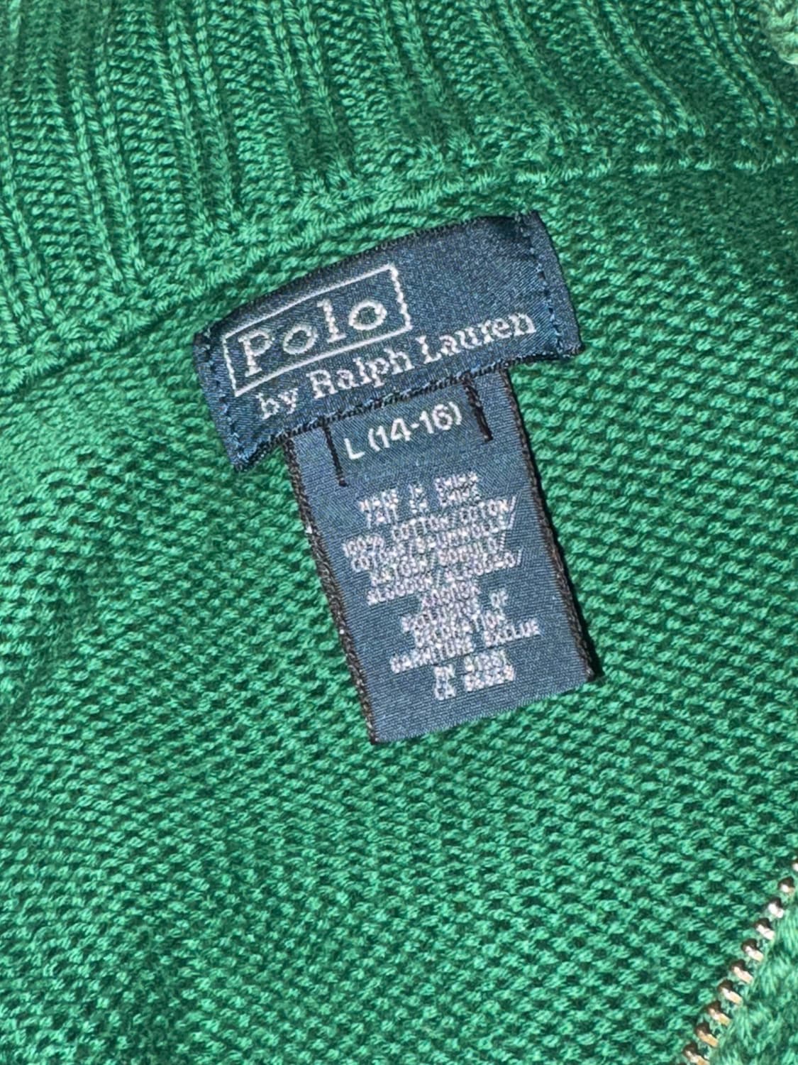 일본 빈티지  폴로 니트 상품이미지3