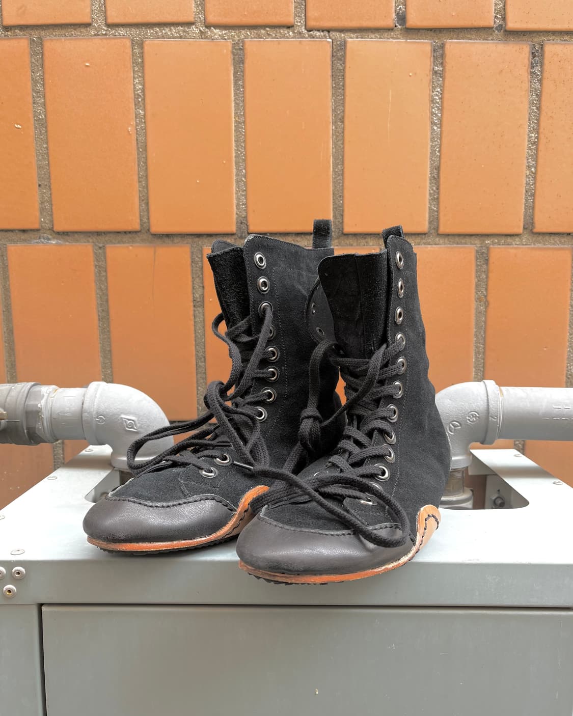 요지 야마모토 하이탑 복싱화   상품이미지9