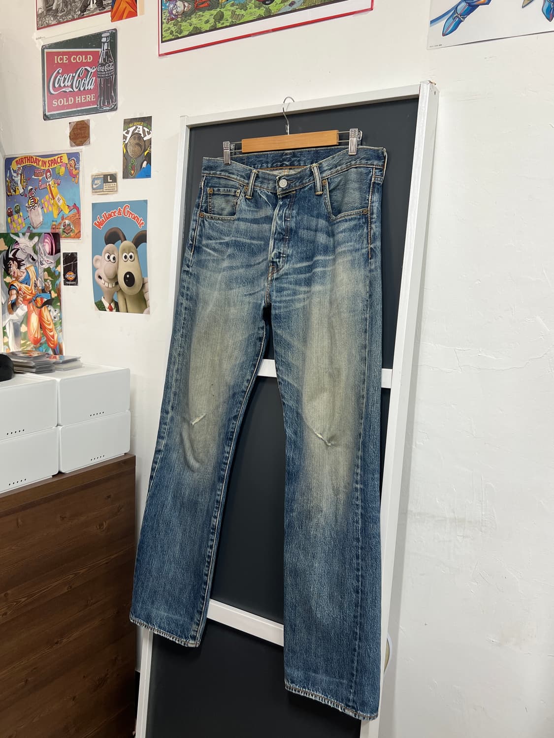 Levis 리바이스 501 버튼플라이 데님 팬츠 상품이미지8