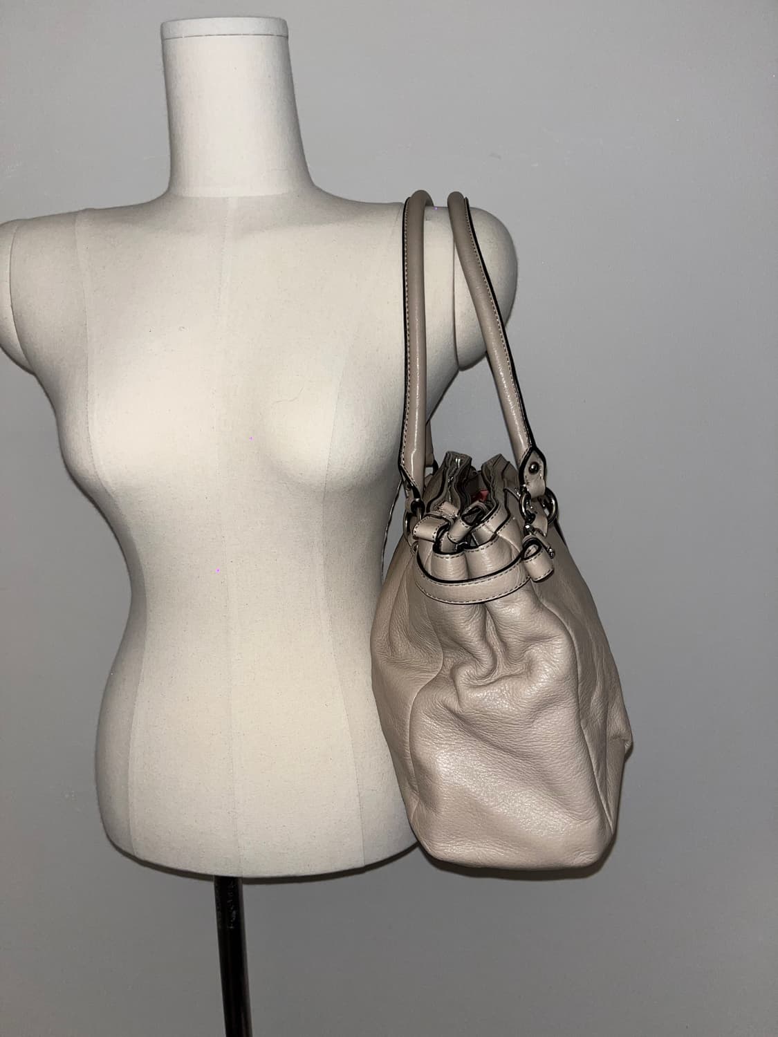 Coach beige pink shoulder bag 상품이미지6