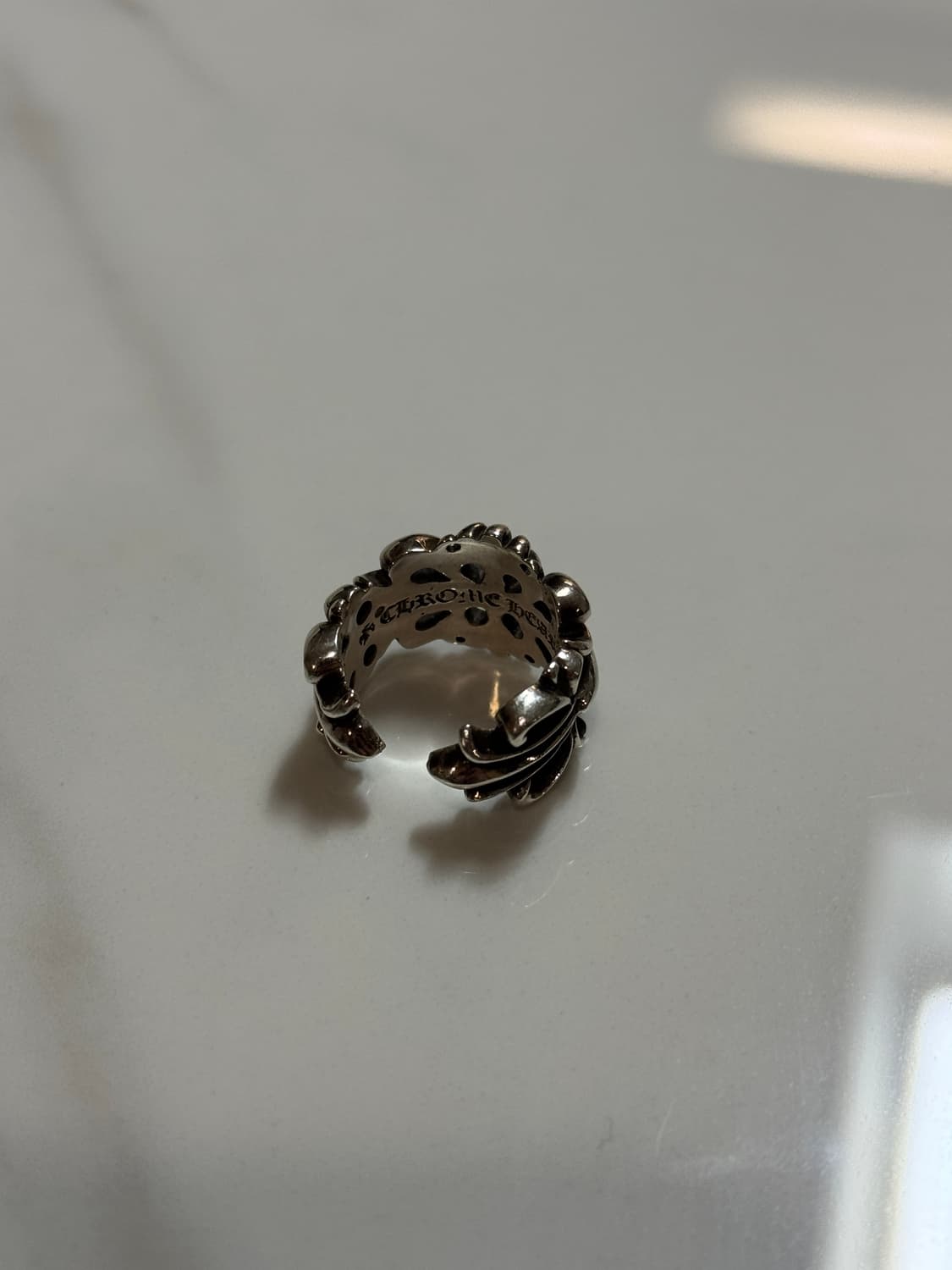 [US6.5]크롬하츠 더블플로랄링 상품이미지6