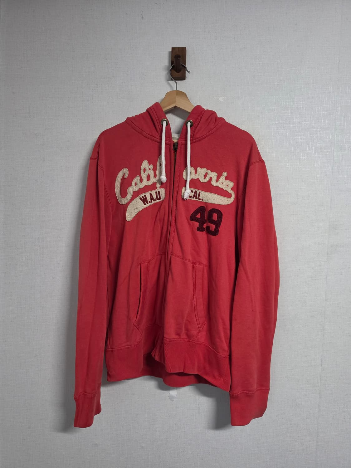 후아유 y2k  핑크 후드집업 XL 상품이미지2