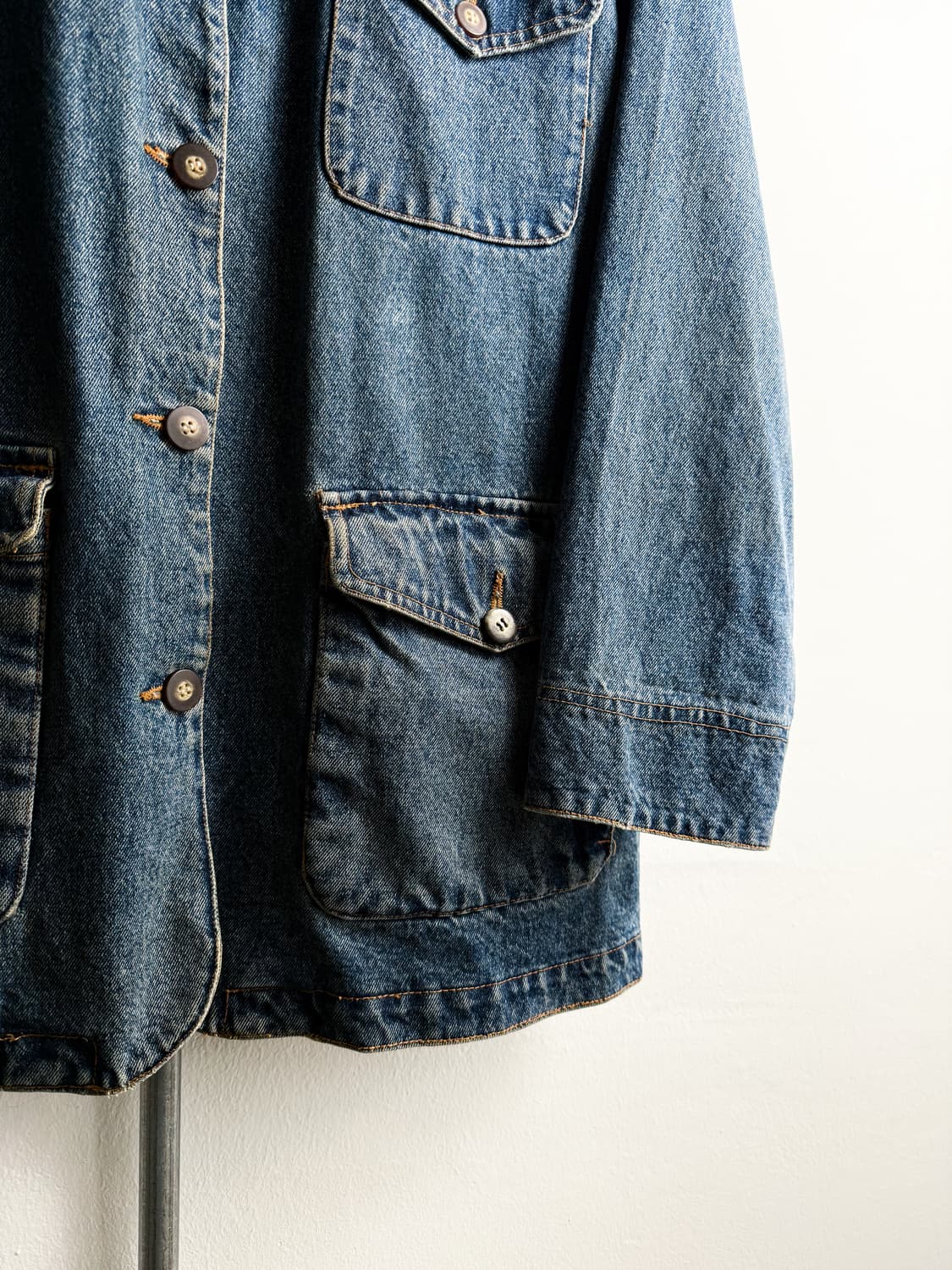Eddie Bauer Corduroy Collar Denim Jacket 상품이미지7