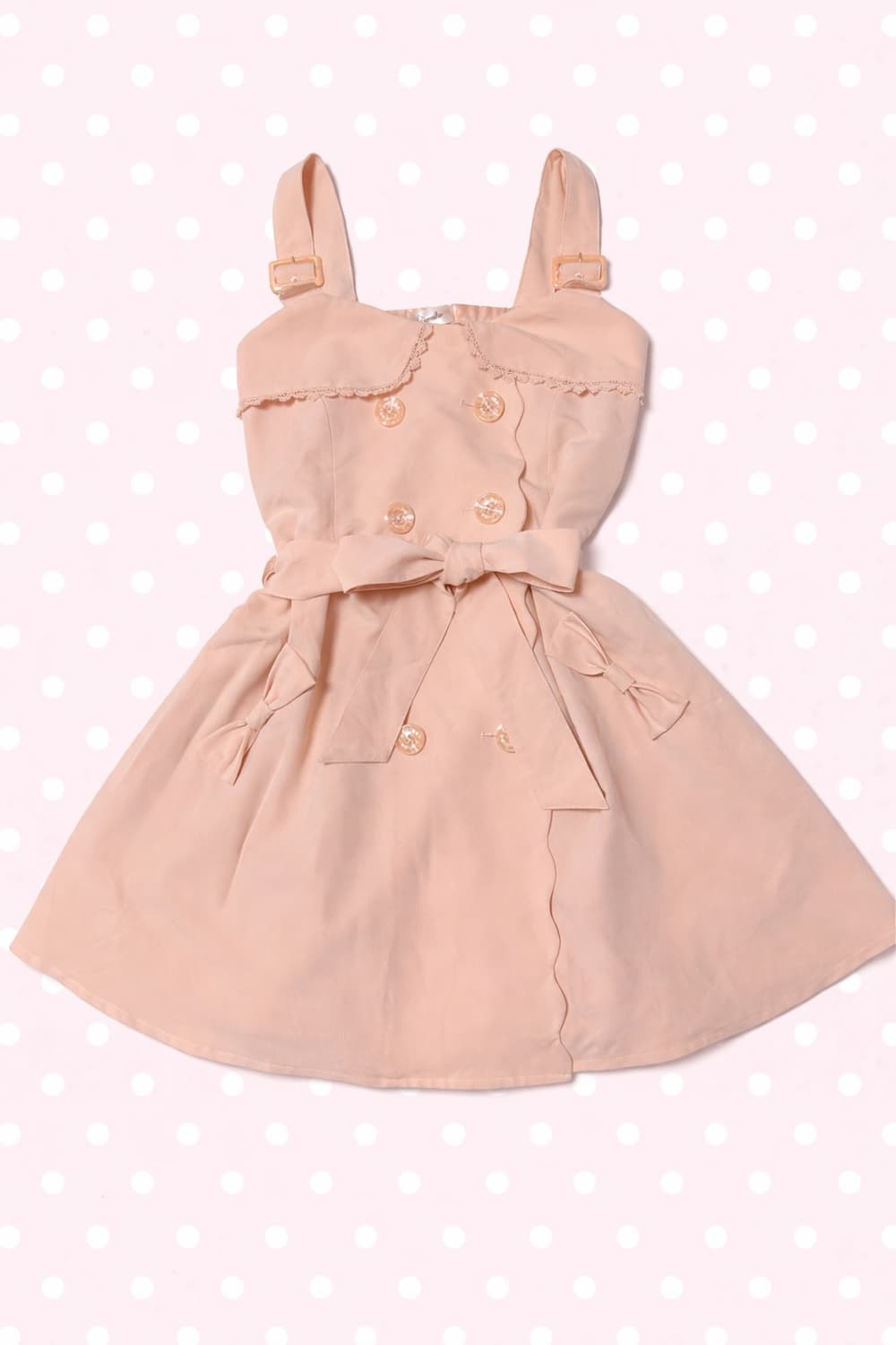 리즈리사 리즈멜로 트렌치 리본 원피스  상품이미지1