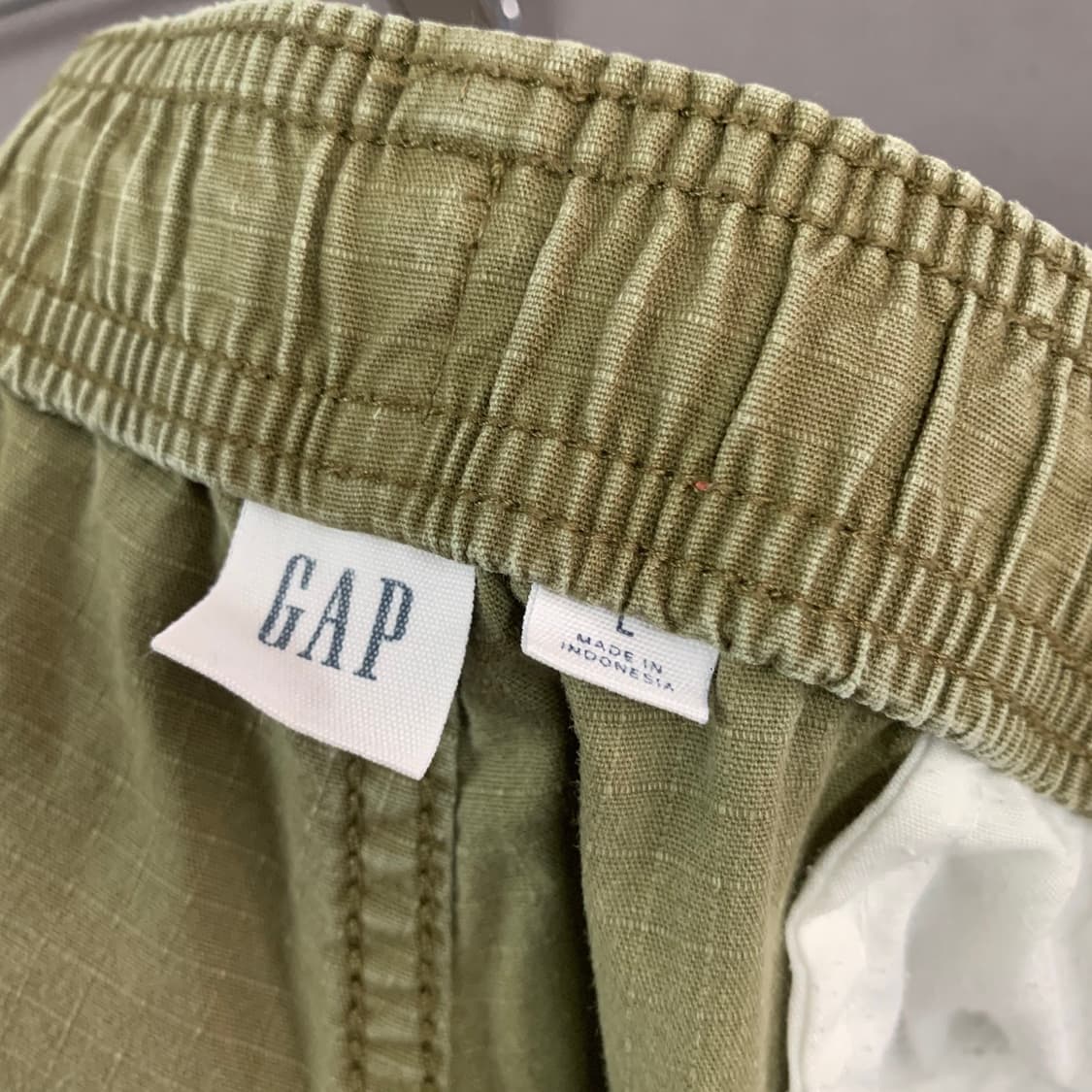L GAP 갭 립스탑 스판 밴딩 카고 조거팬츠 상품이미지5