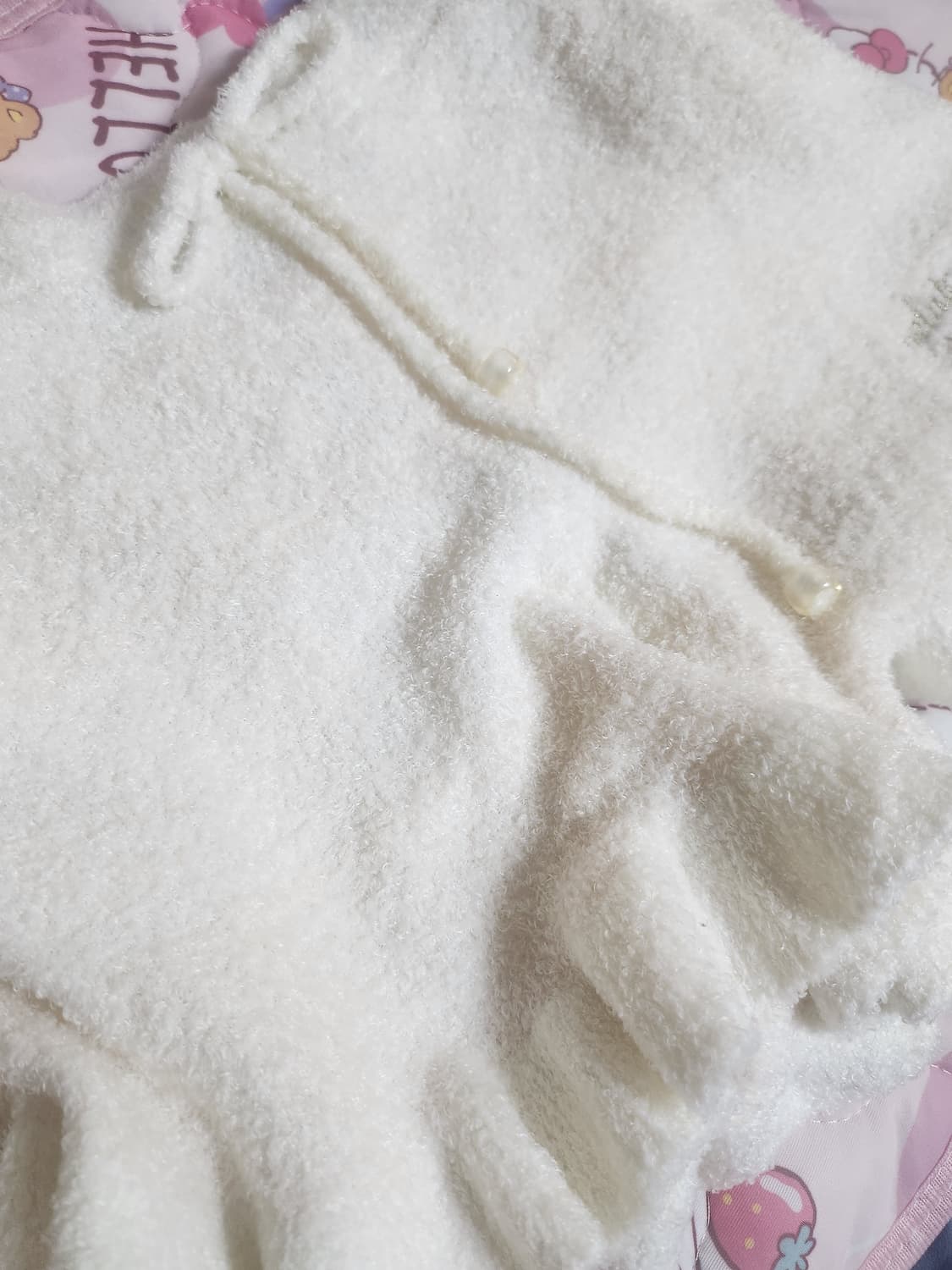 젤라또피케 폭닥 핑크 스트라이프 프릴 수면바지 모리 빈티지 갸루 핀터 상품이미지2