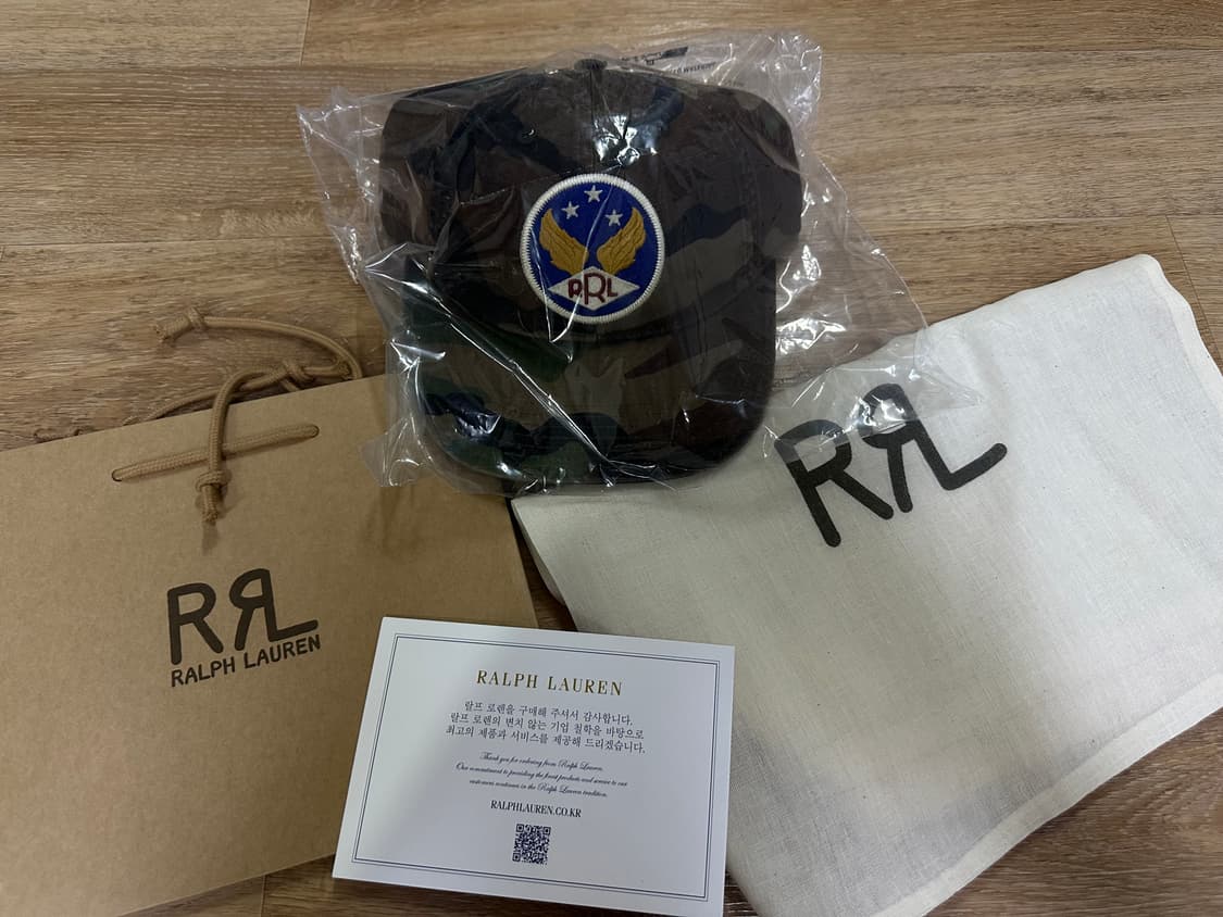 폴로 랄프로렌 RRL 카모 볼캡 상품이미지2