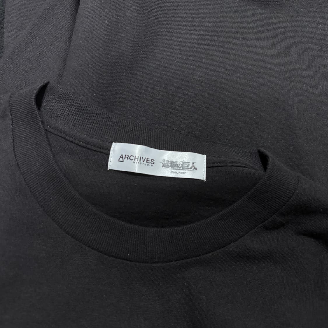 M-L 진격의거인 엘런예거 WIT STUDIOS 블랙 반팔티 상품이미지4