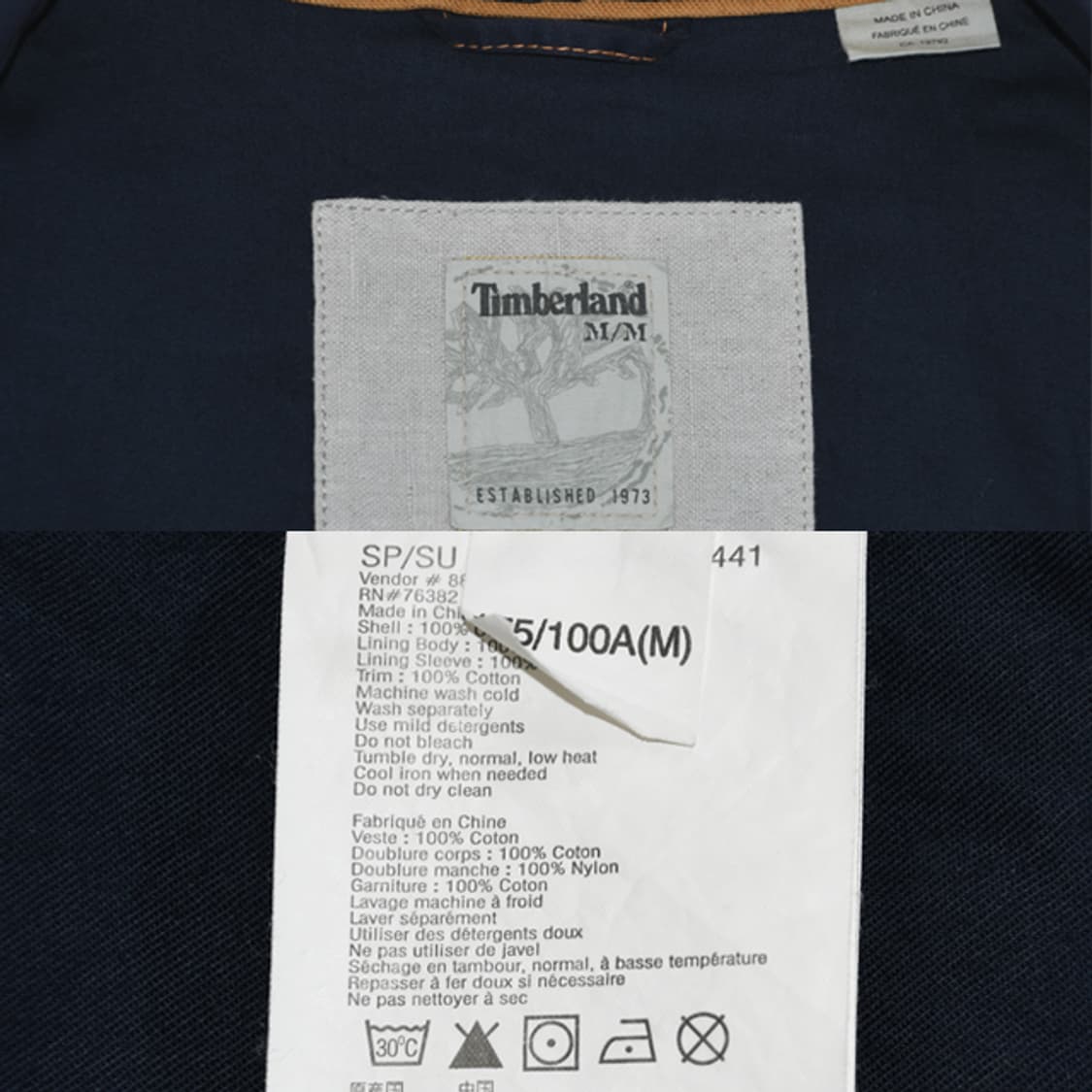 Timberland mens 블루종자켓 상품이미지10