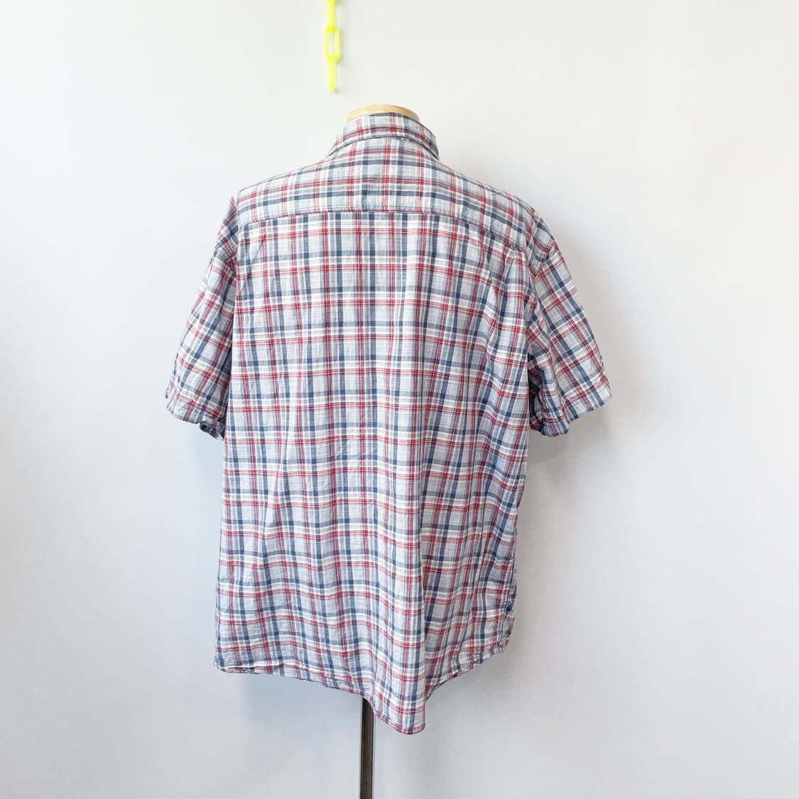 콜롬비아 남성체크 반팔셔츠 XL 진스센스 상품이미지3
