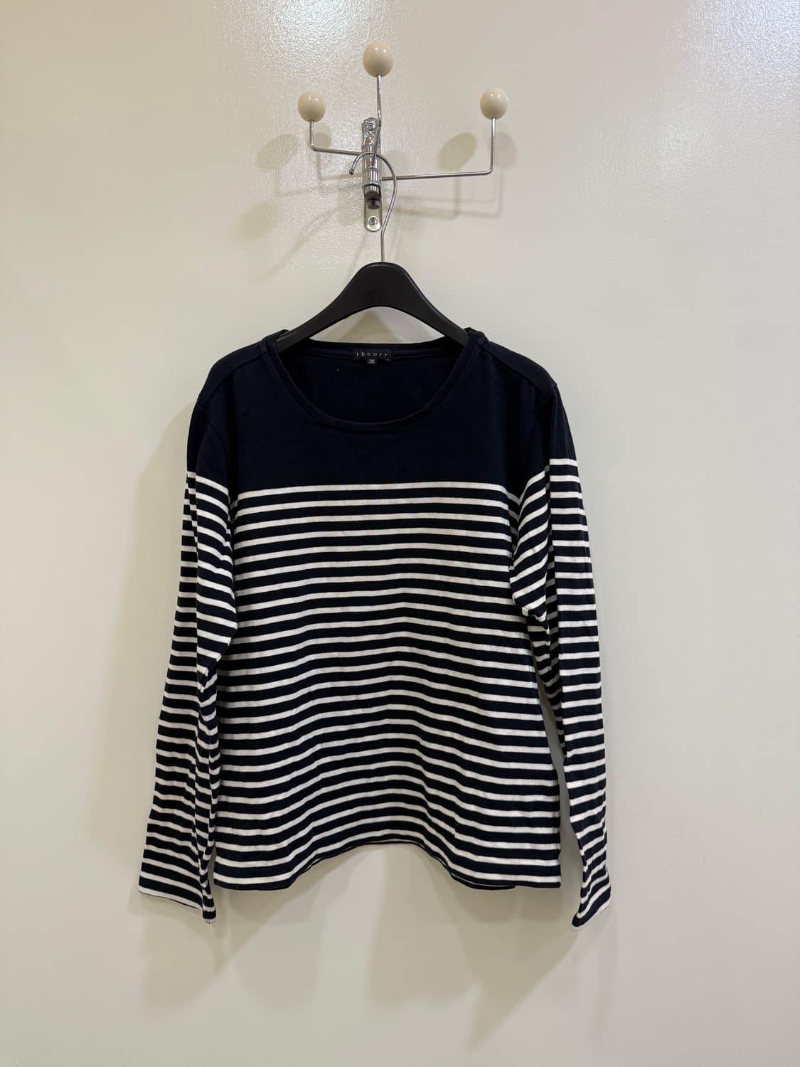 띠어리 스트라이프 긴팔 티셔츠 정품 상품이미지1