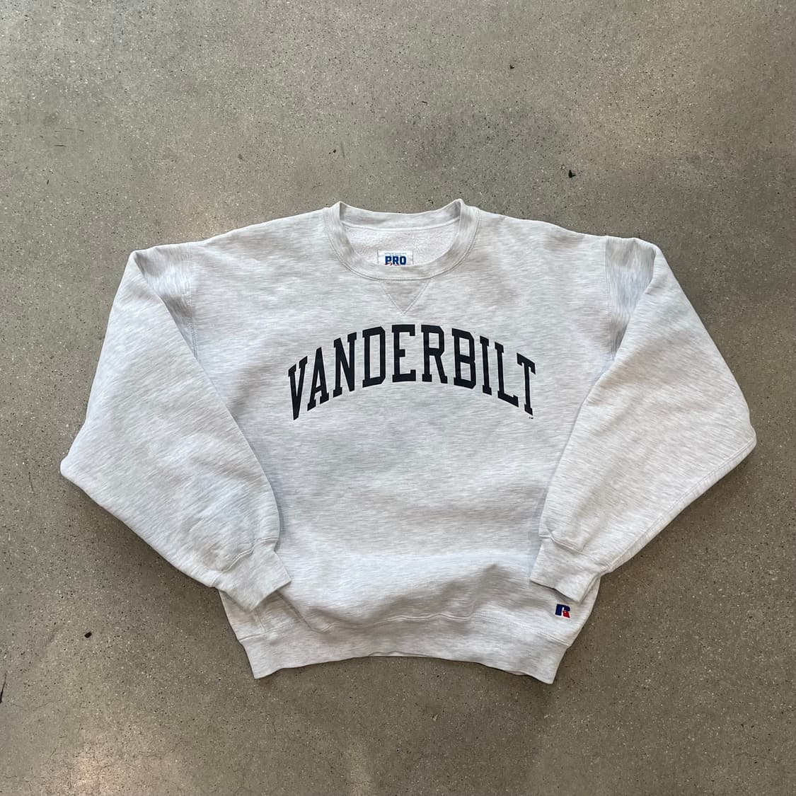 빈티지  러셀 애슬레틱 프로코튼 스웻셔츠  그레이(블랙)madeinusa 상품이미지1