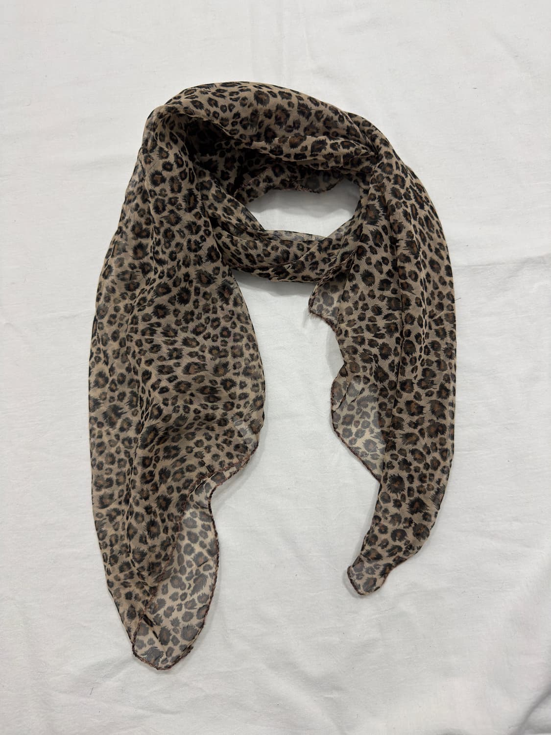 leopard scarf 상품이미지1