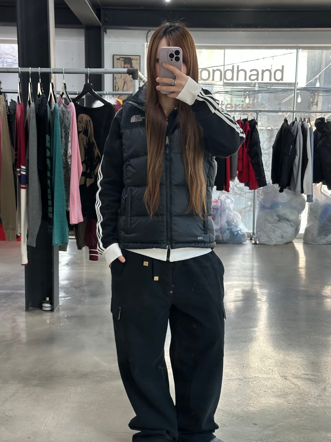 노스페이스 눕시 700 패딩베스트 상품이미지3