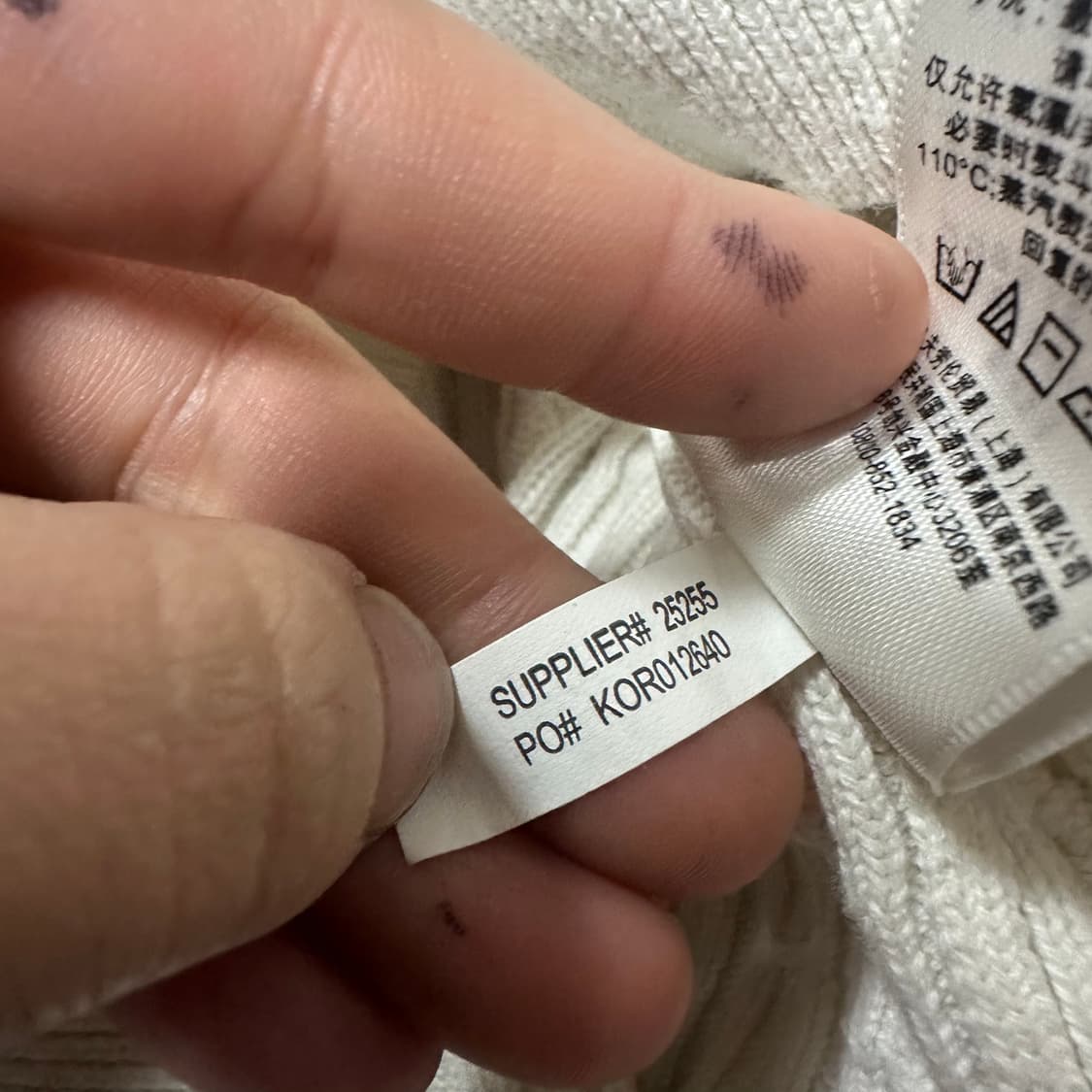 ✨ (바배) 폴로 랄프로렌 스포츠 화이트 꽈배기 여성 니트  상품이미지4