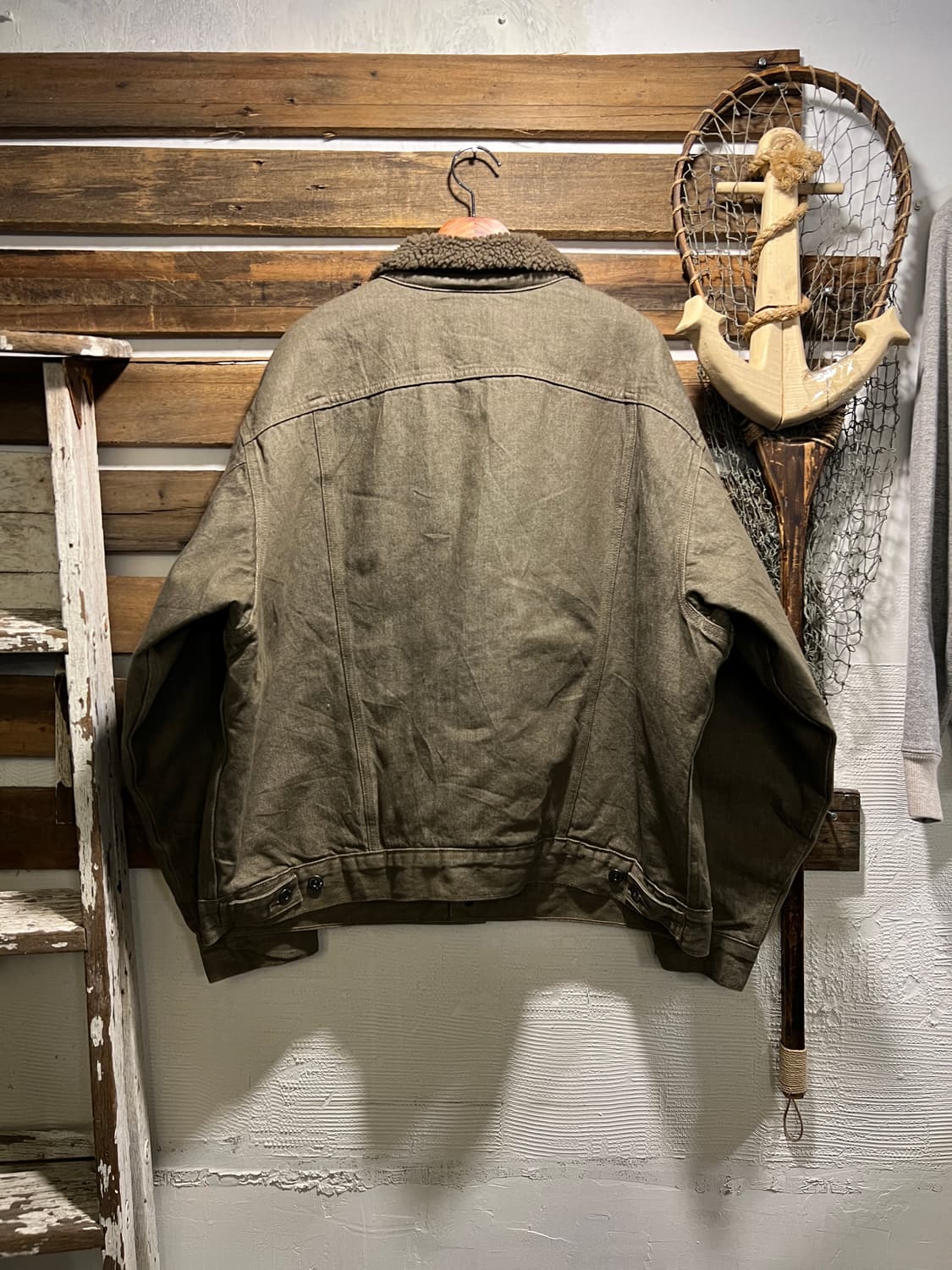 [XL]리바이스 LMC 사시코 커스텀 2세대 데님 트러커 쉐르파 자켓 상품이미지8