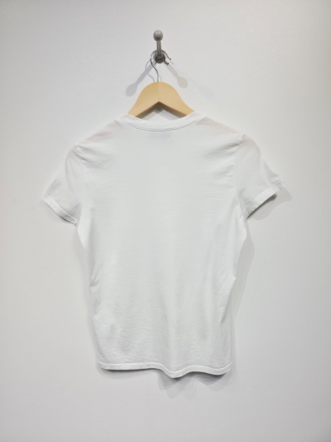 UMER 유메르 프리미엄 베이직 라운드넥 반팔 티셔츠 화이트 상품이미지3