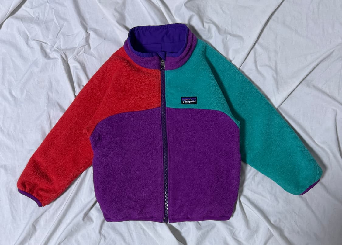 빈티지 파타고니아 리버시블 신칠라 플리스 집업 자켓 상품이미지3
