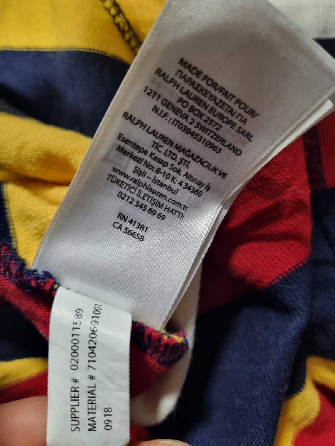 폴로랄프로렌 팔라스 콜라보 긴팔티  상품이미지4