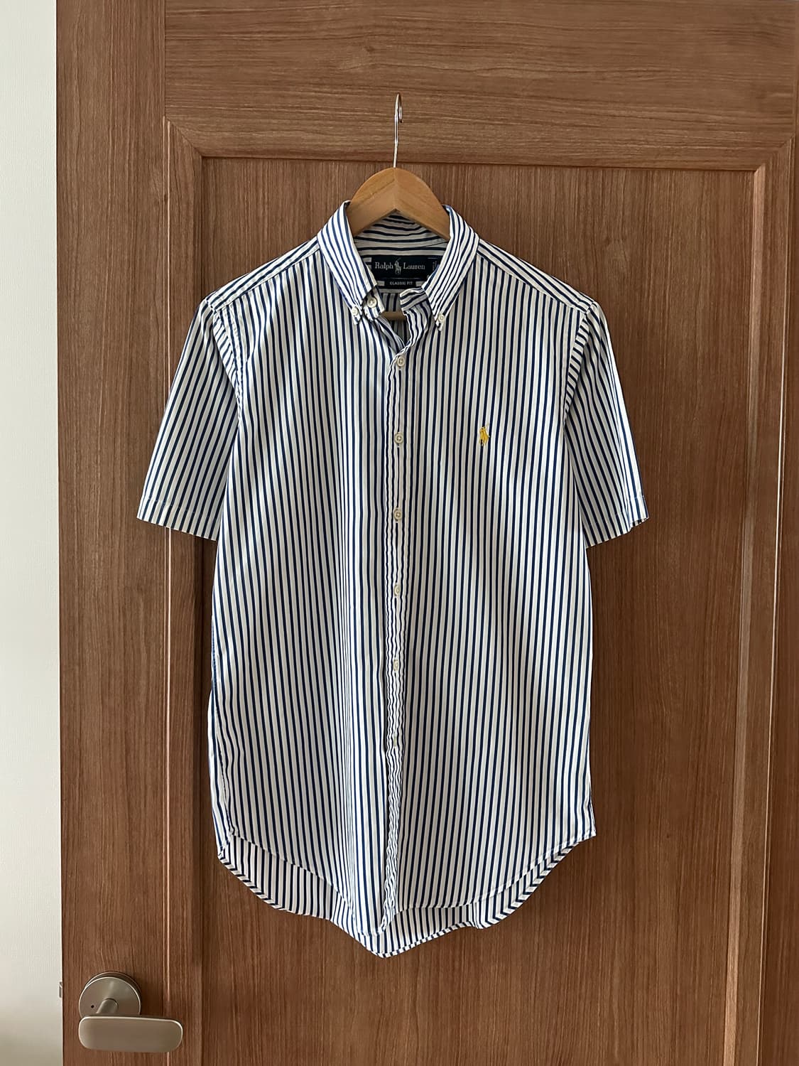 Polo Ralph Lauren 블루 스트라이프 반팔 셔츠 S 상품이미지2